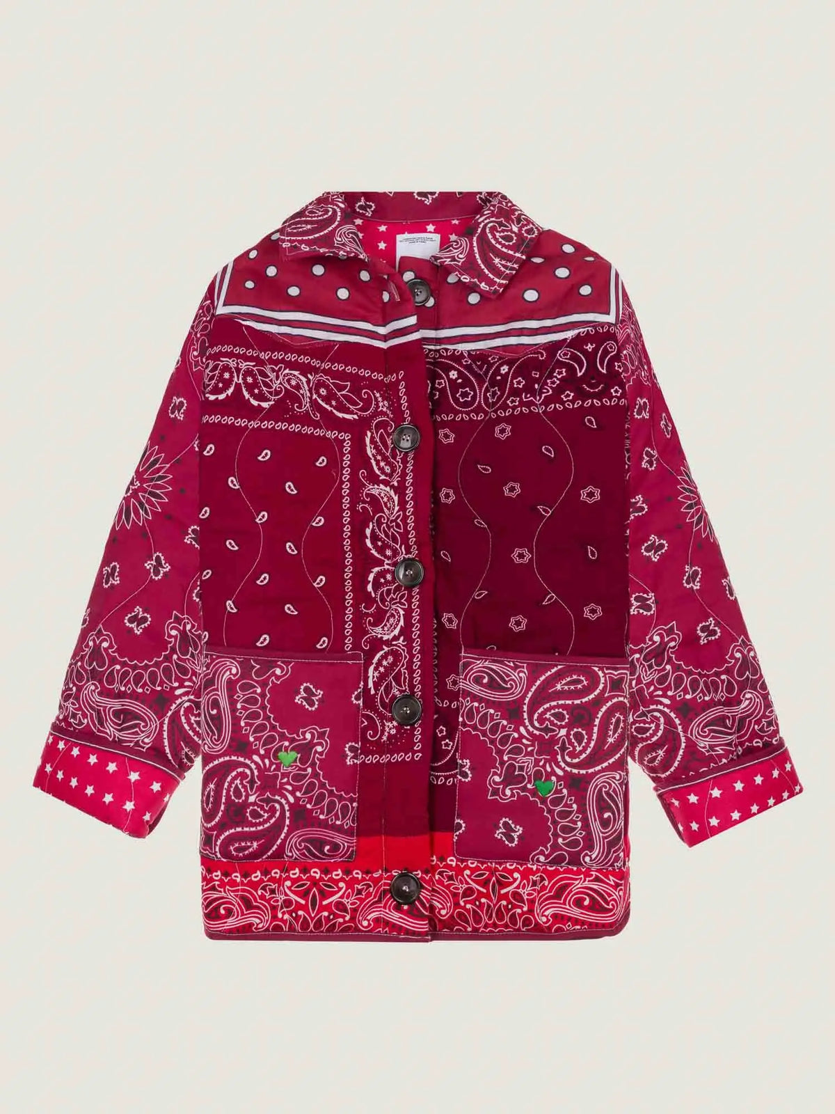 Veste Boutonnée - 804 - Shades of Red - M