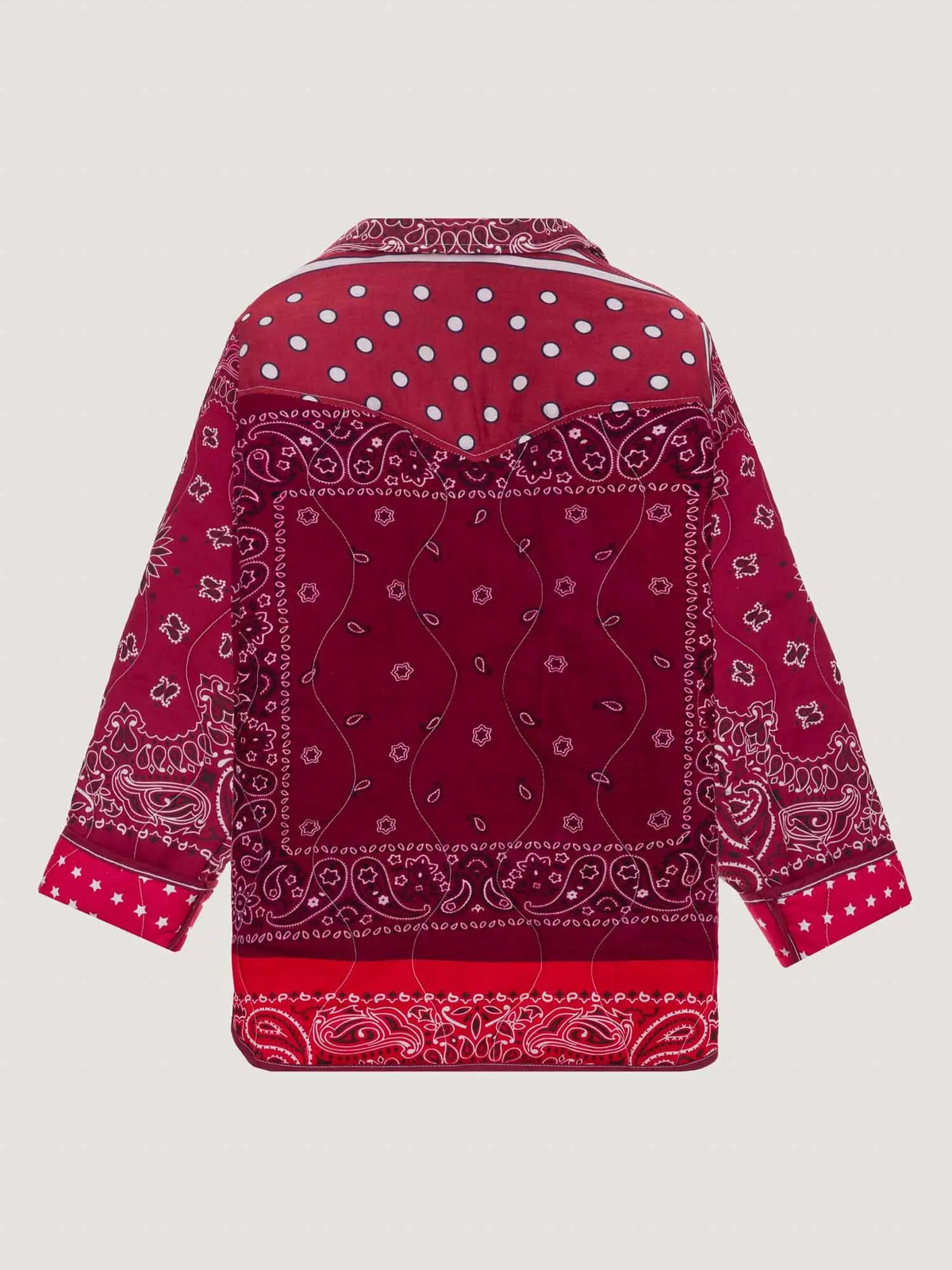 Veste Boutonnée - 804 - Shades of Red - M
