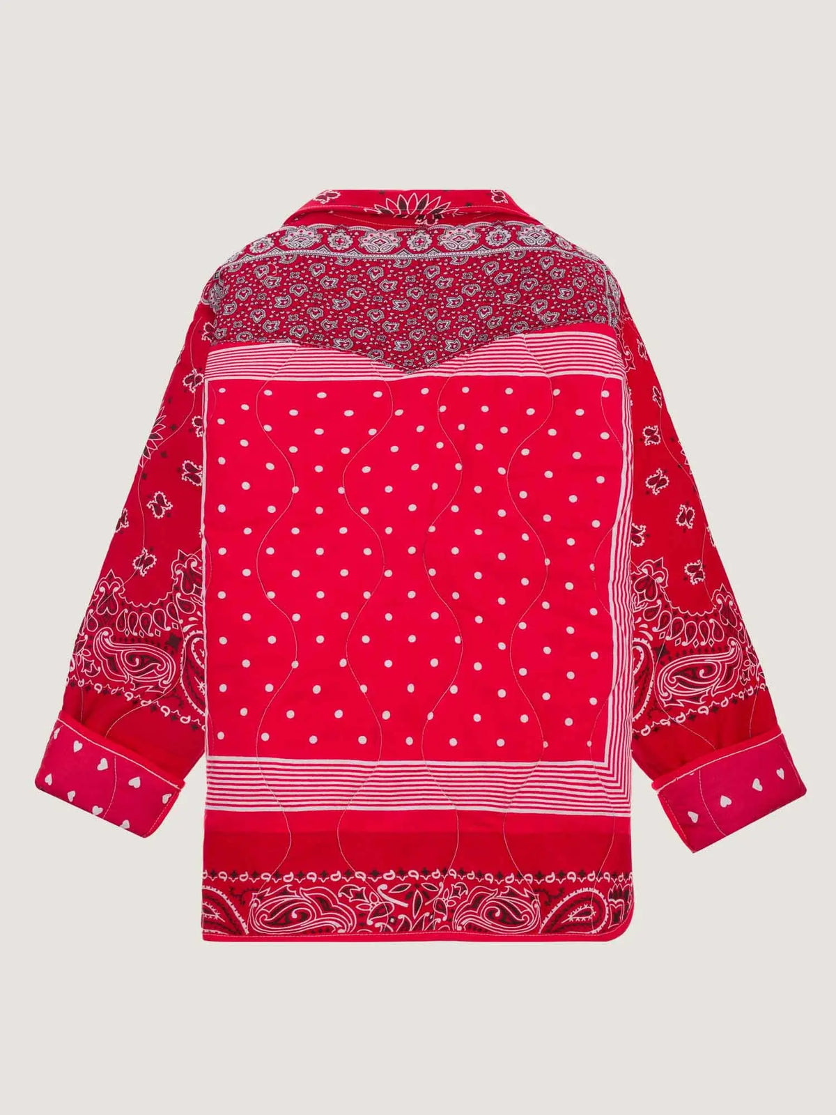 Veste Boutonnée - 806 - Shades of Red - M