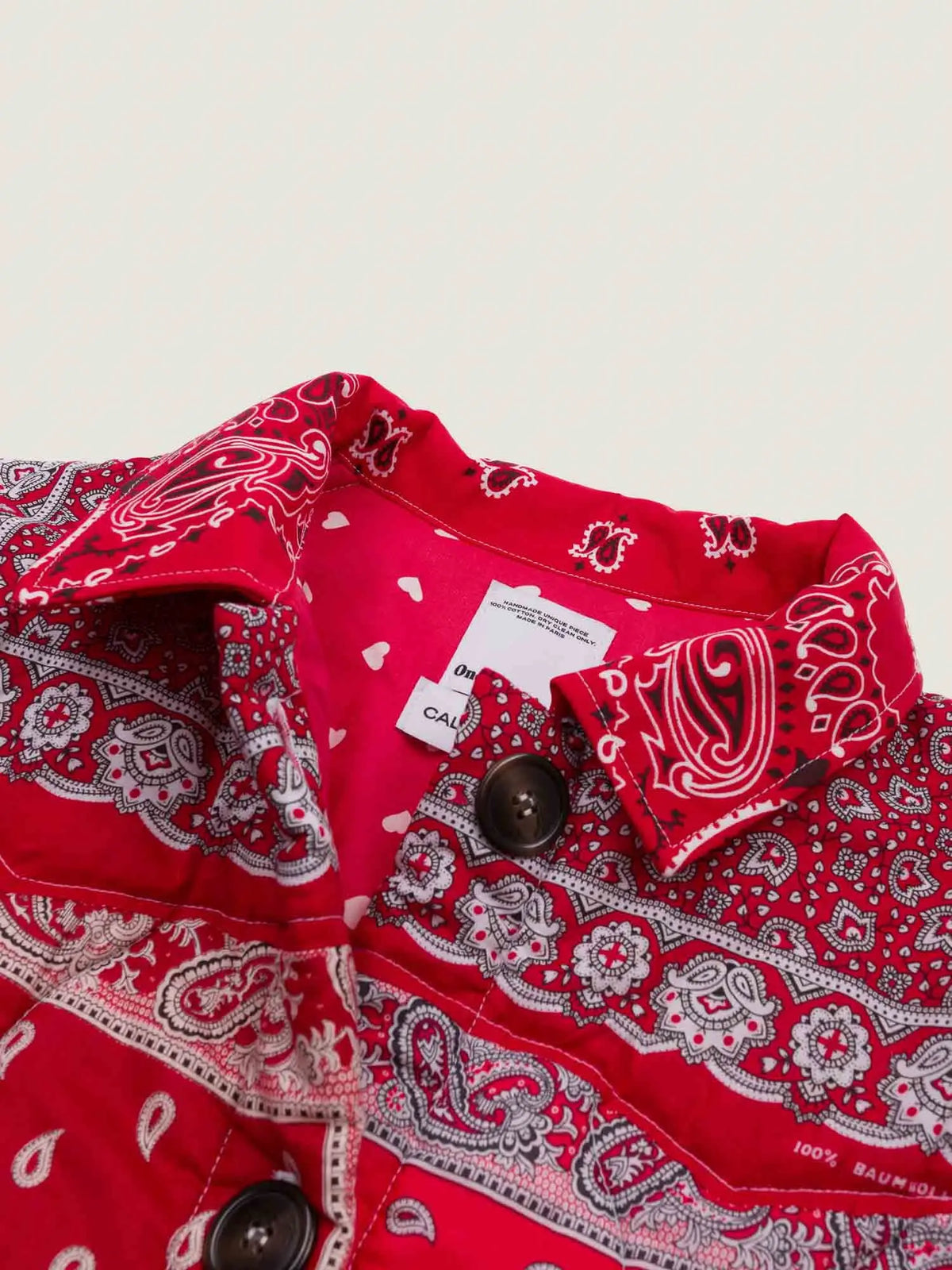 Veste Boutonnée - 806 - Shades of Red - M