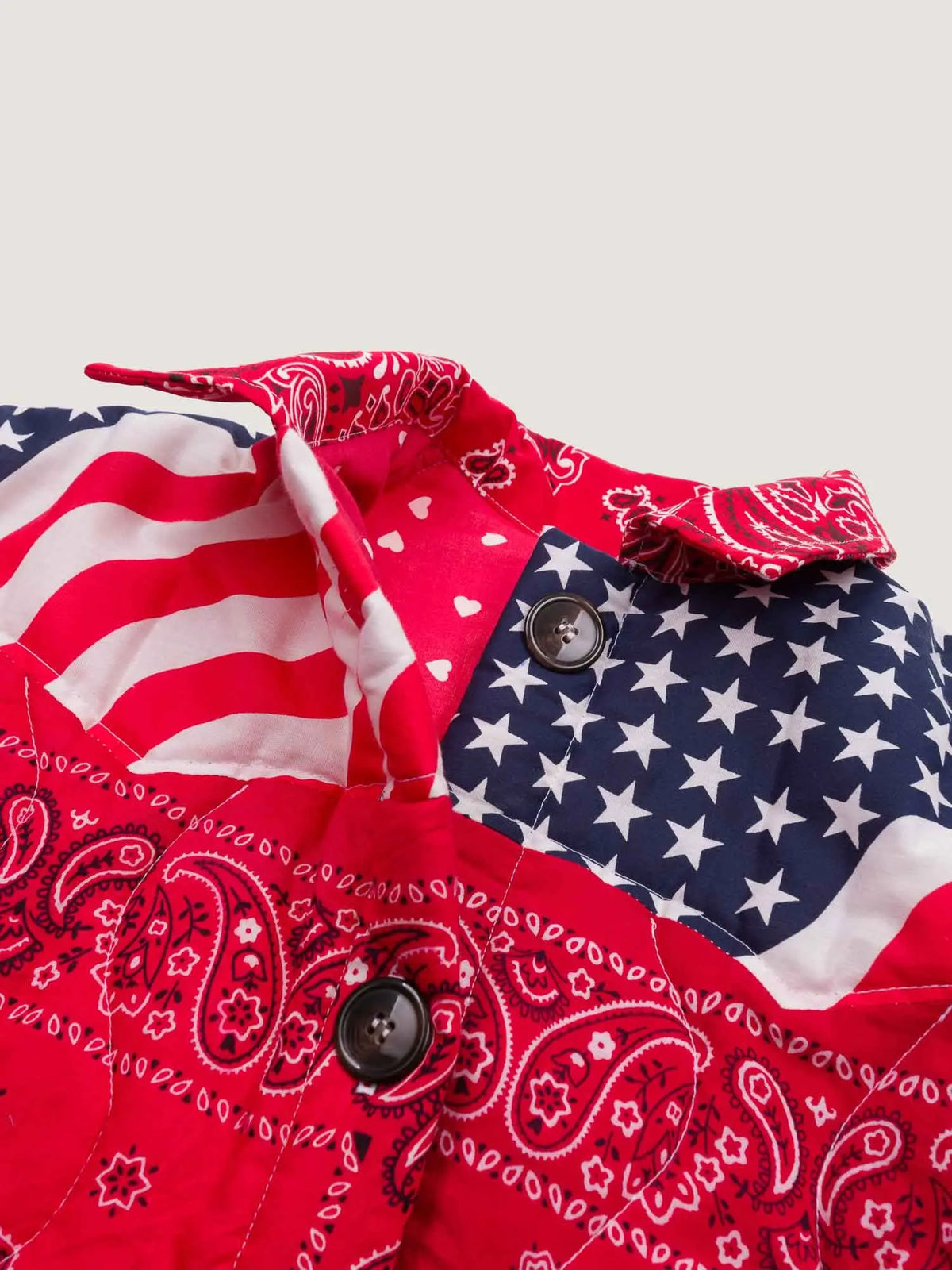 Veste Boutonnée - 808 - Shades of Red - L