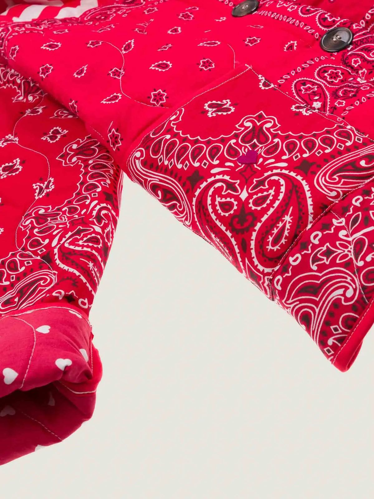Veste Boutonnée - 808 - Shades of Red - L