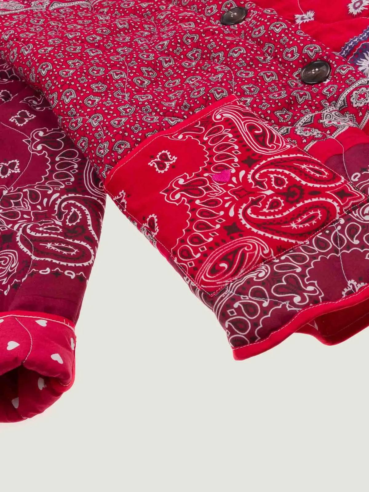 Veste Boutonnée - 810 - Shades of Red - L