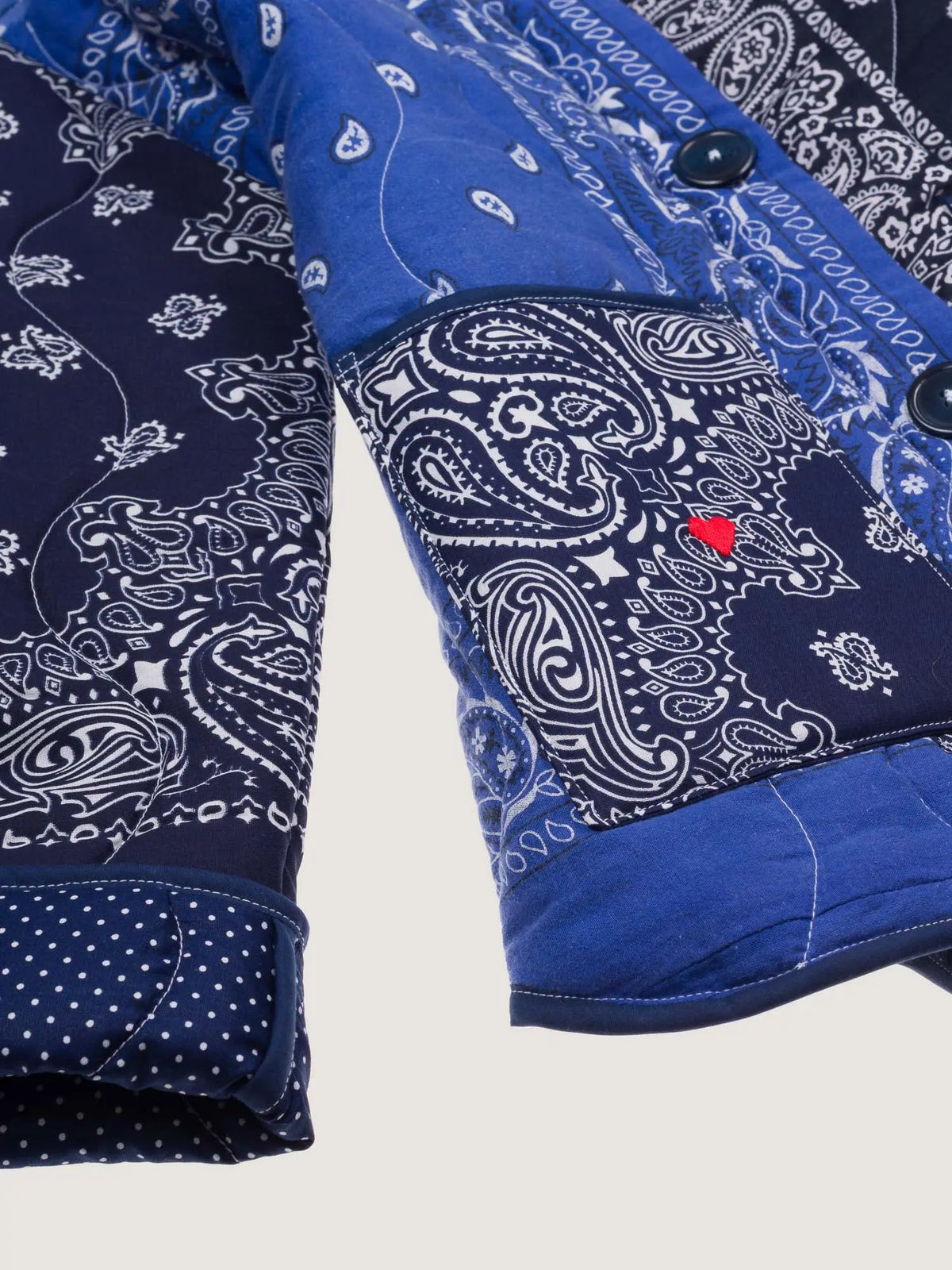 Veste Boutonnée - 811 - Shades of Blue - S