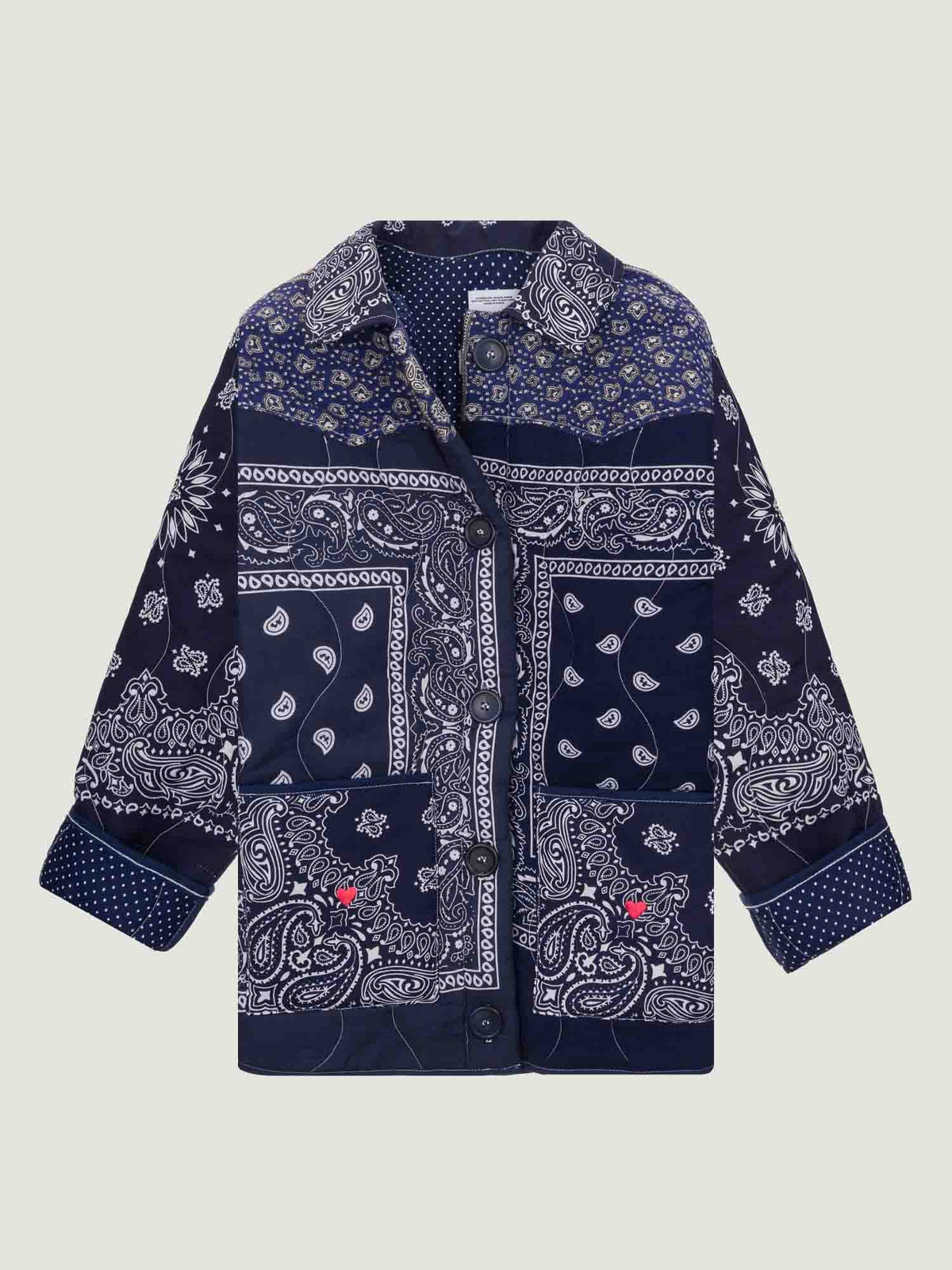 Veste Boutonnée - 812 - Shades of Blue - S