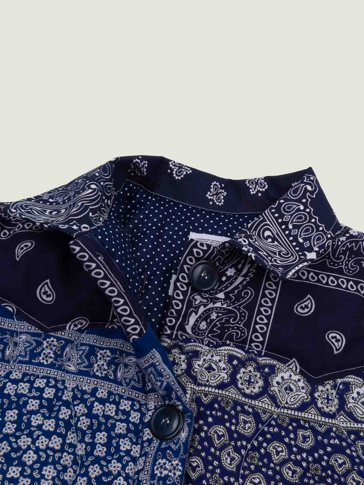 Veste Boutonnée - 815 - Shades of blue - S