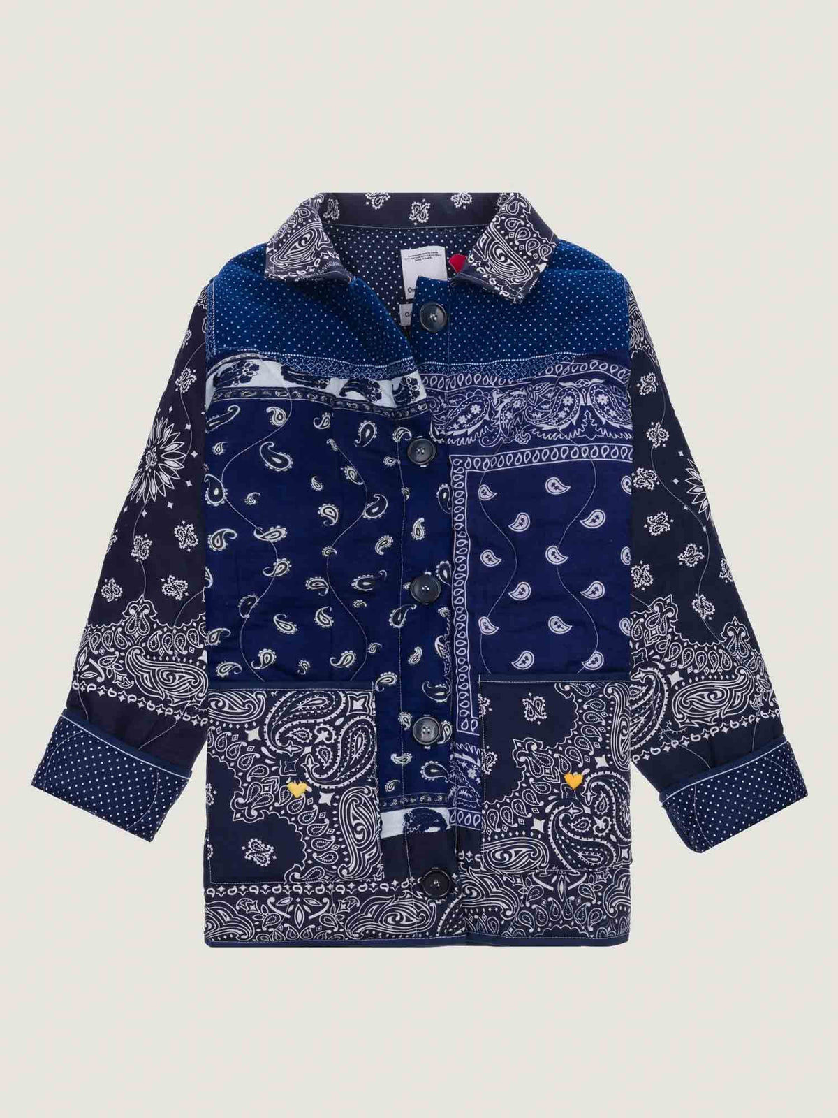 Veste Boutonnée - 816 - Shades of Blue - M