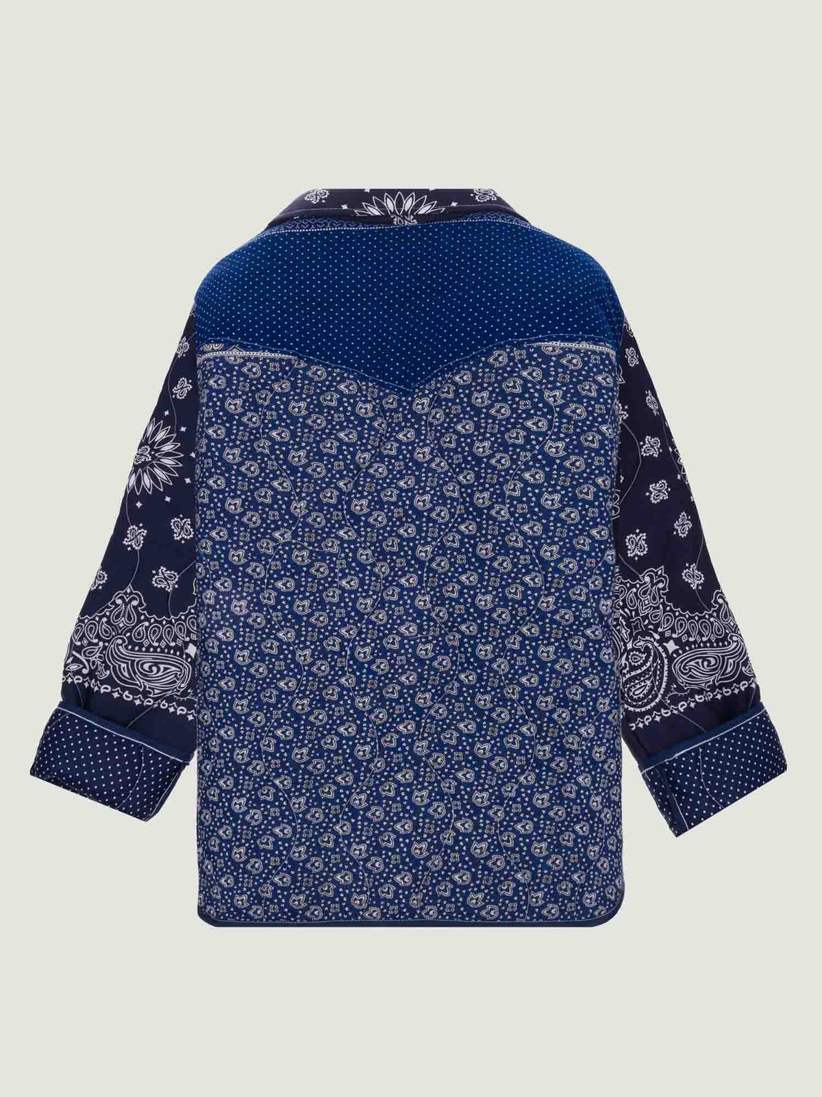 Veste Boutonnée - 816 - Shades of Blue - M