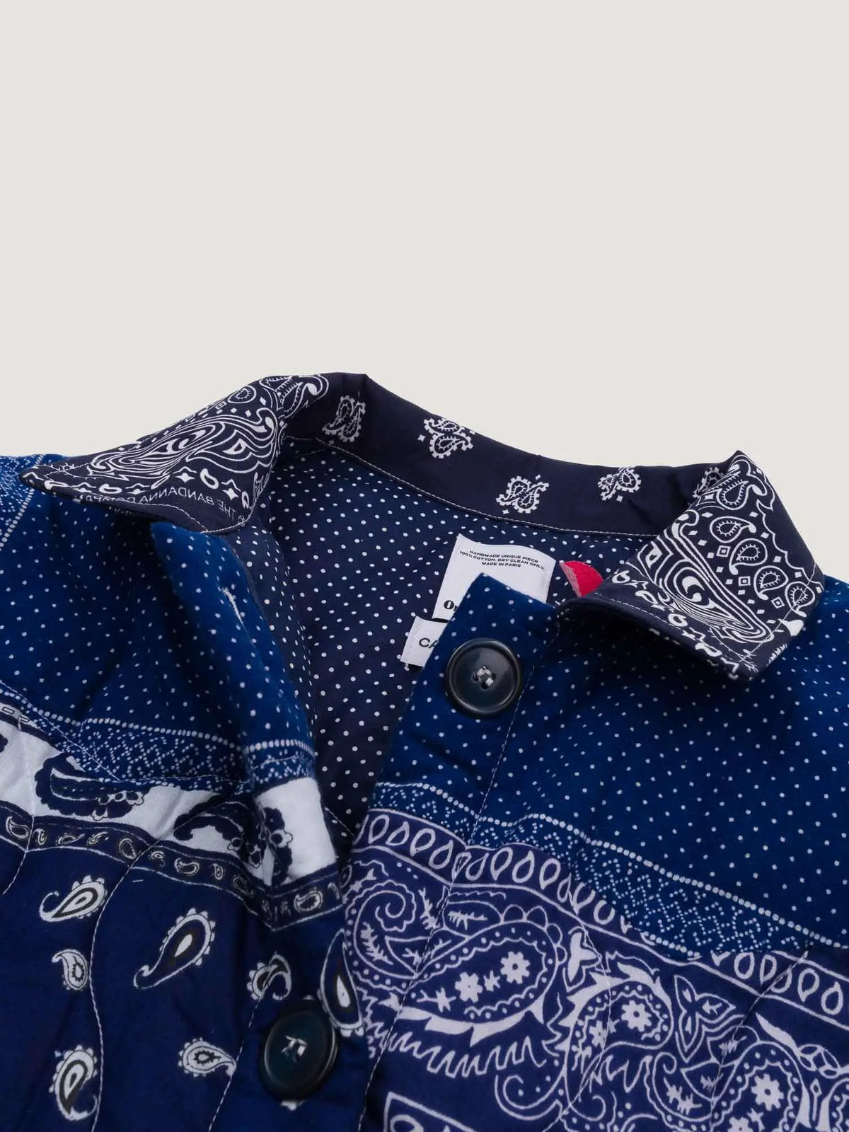 Veste Boutonnée - 816 - Shades of Blue - M