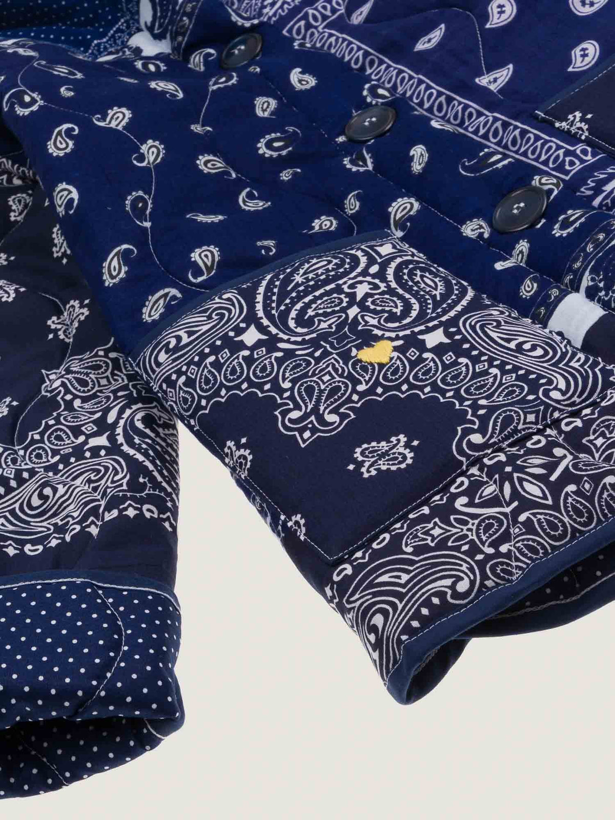 Veste Boutonnée - 816 - Shades of Blue - M