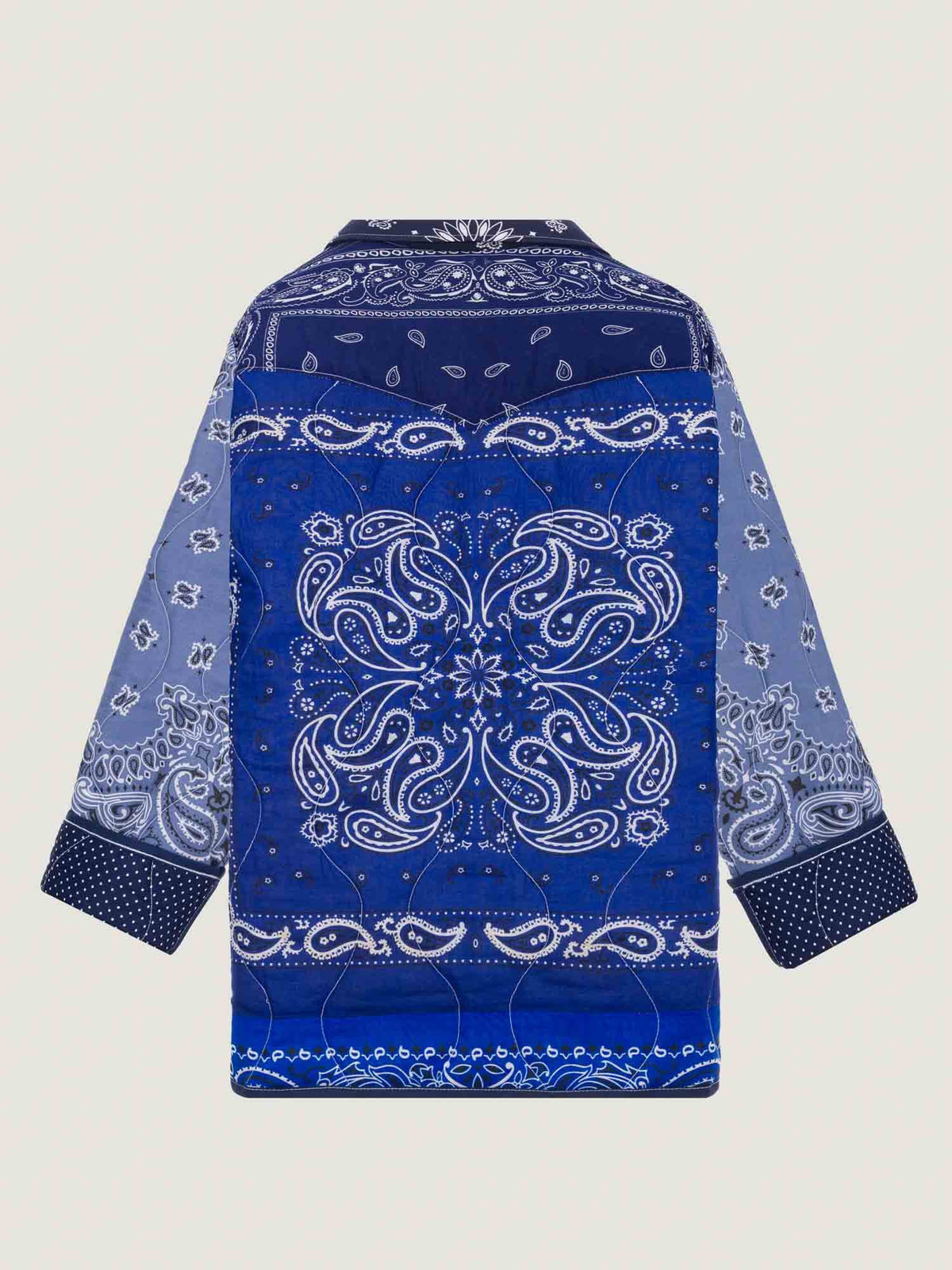 Veste Boutonnée - 822 - Shades of Blue - M