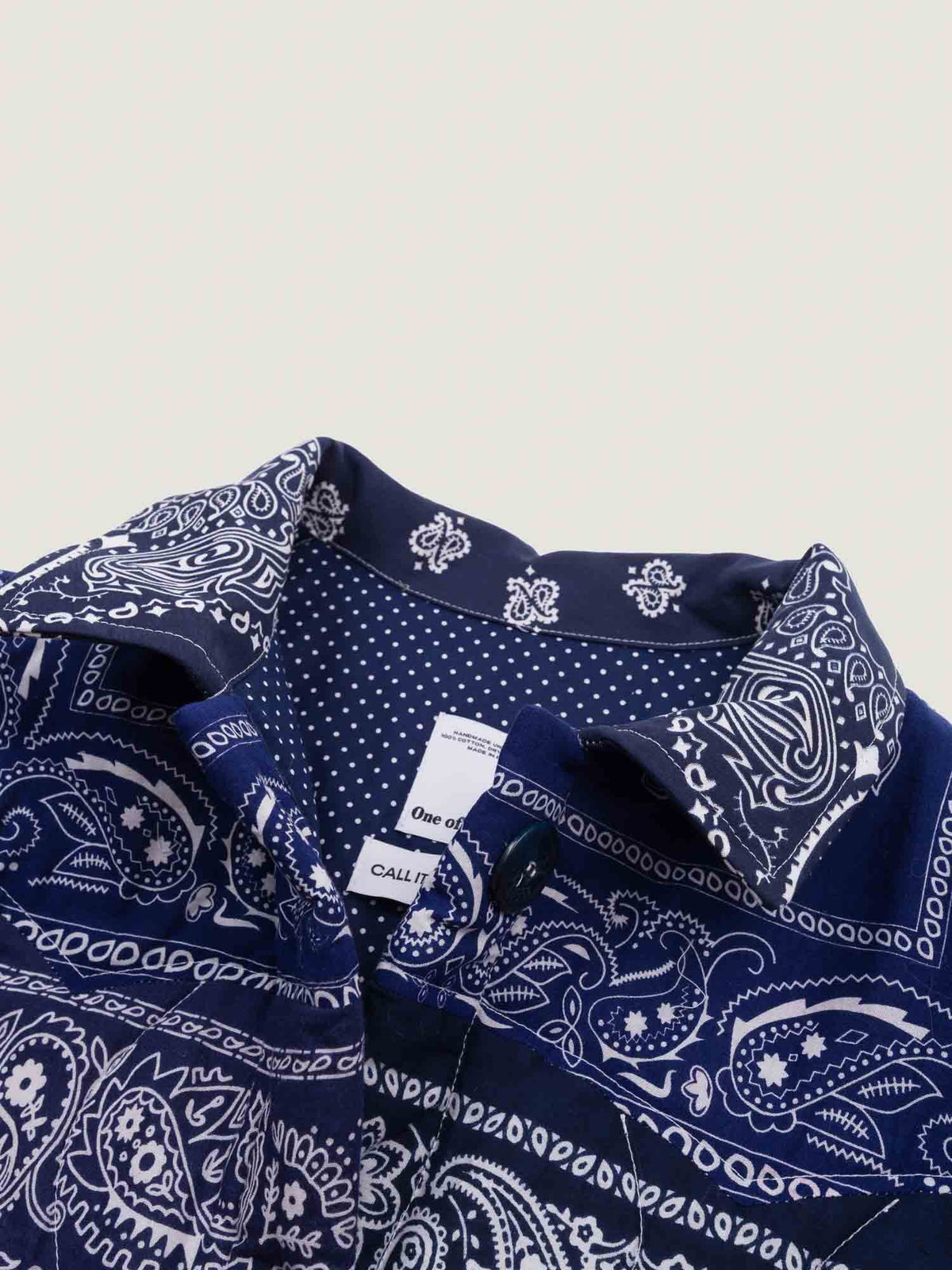 Veste Boutonnée - 822 - Shades of Blue - M