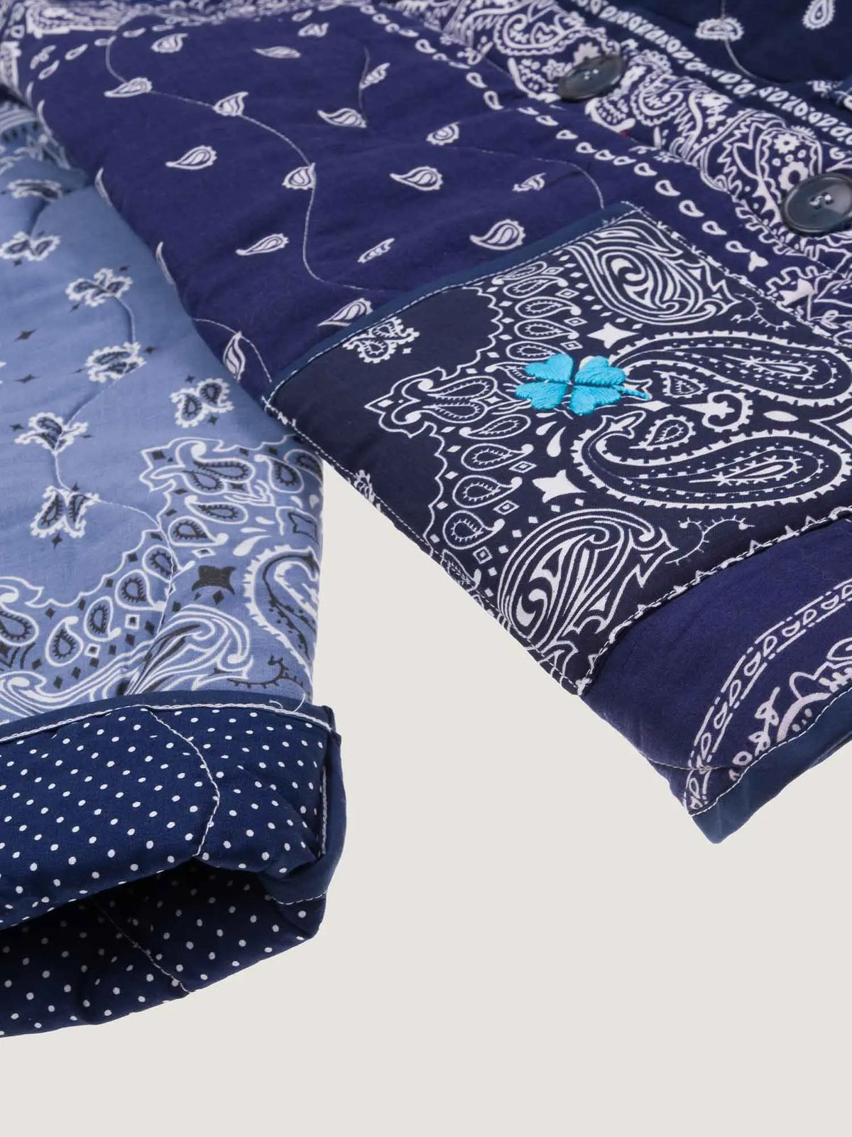 Veste Boutonnée - 822 - Shades of Blue - M