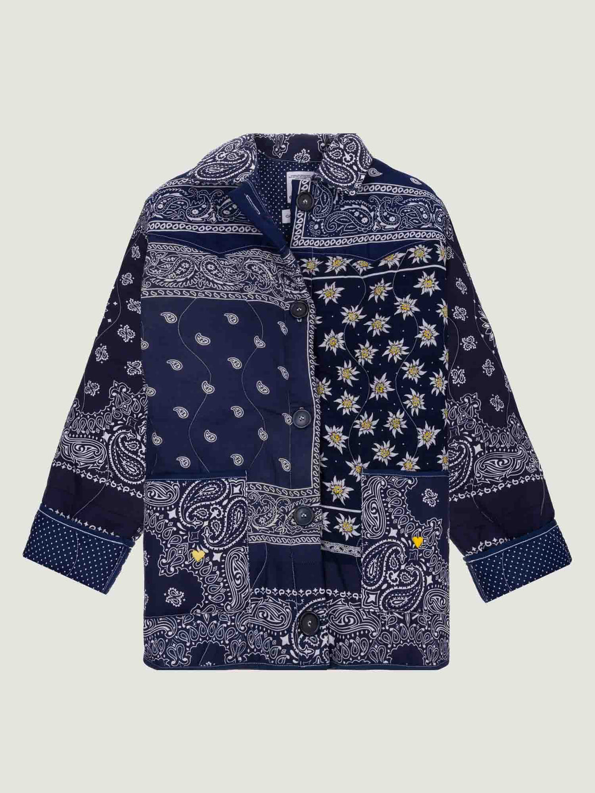 Veste Boutonnée - 823 - Shades of Blue - L
