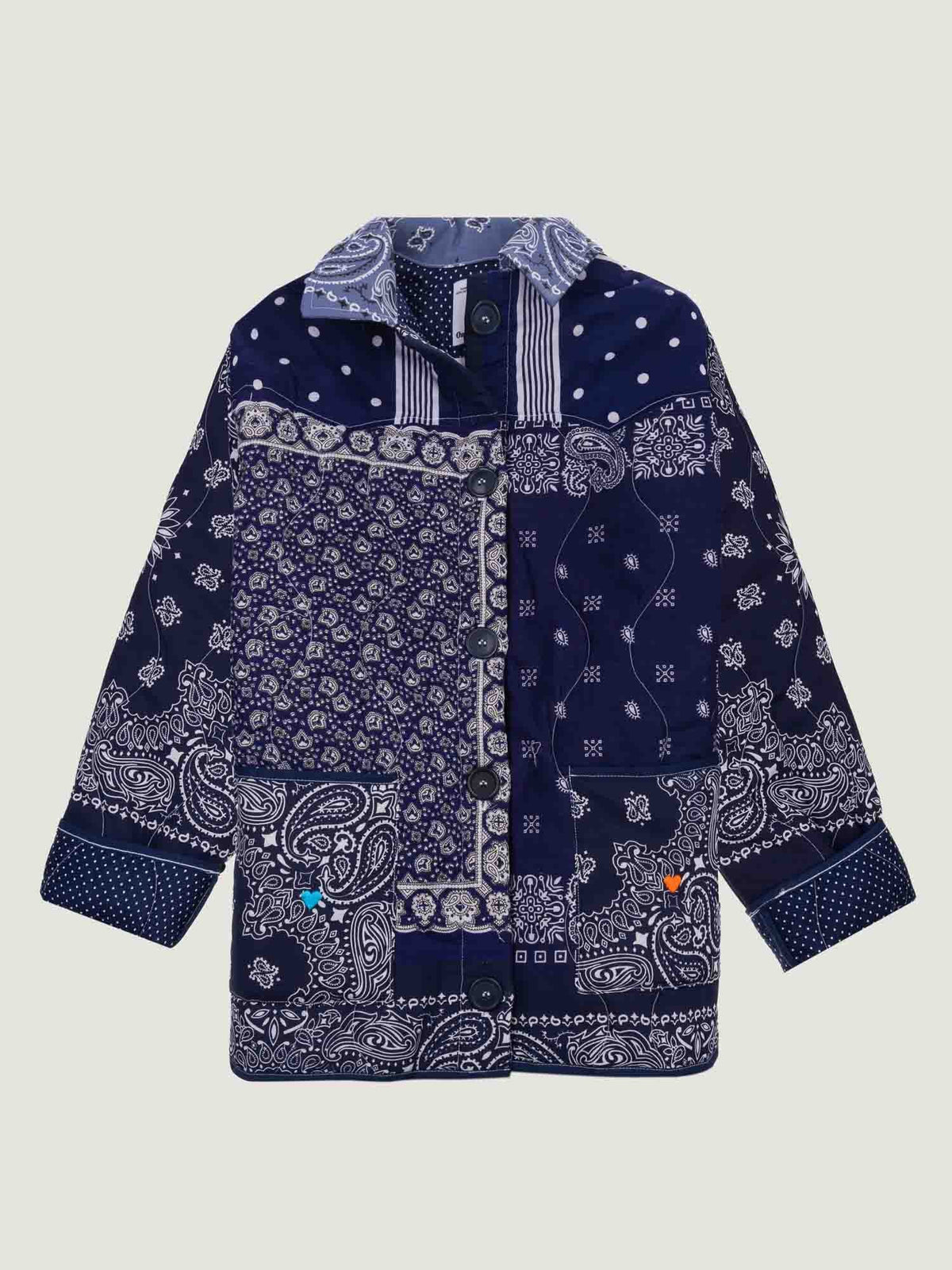 Veste Boutonnée - 825 - Shades of Blue - L