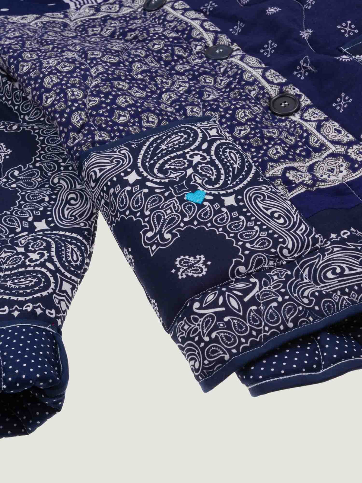 Veste Boutonnée - 825 - Shades of Blue - L