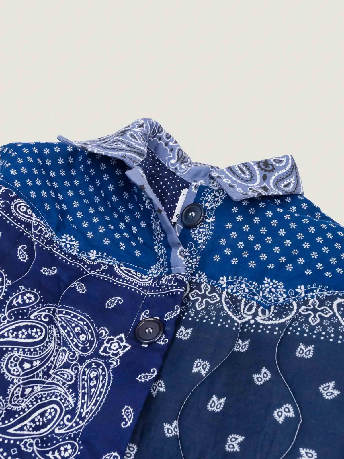Veste boutonnée - 826 -  Shades of Blue - L