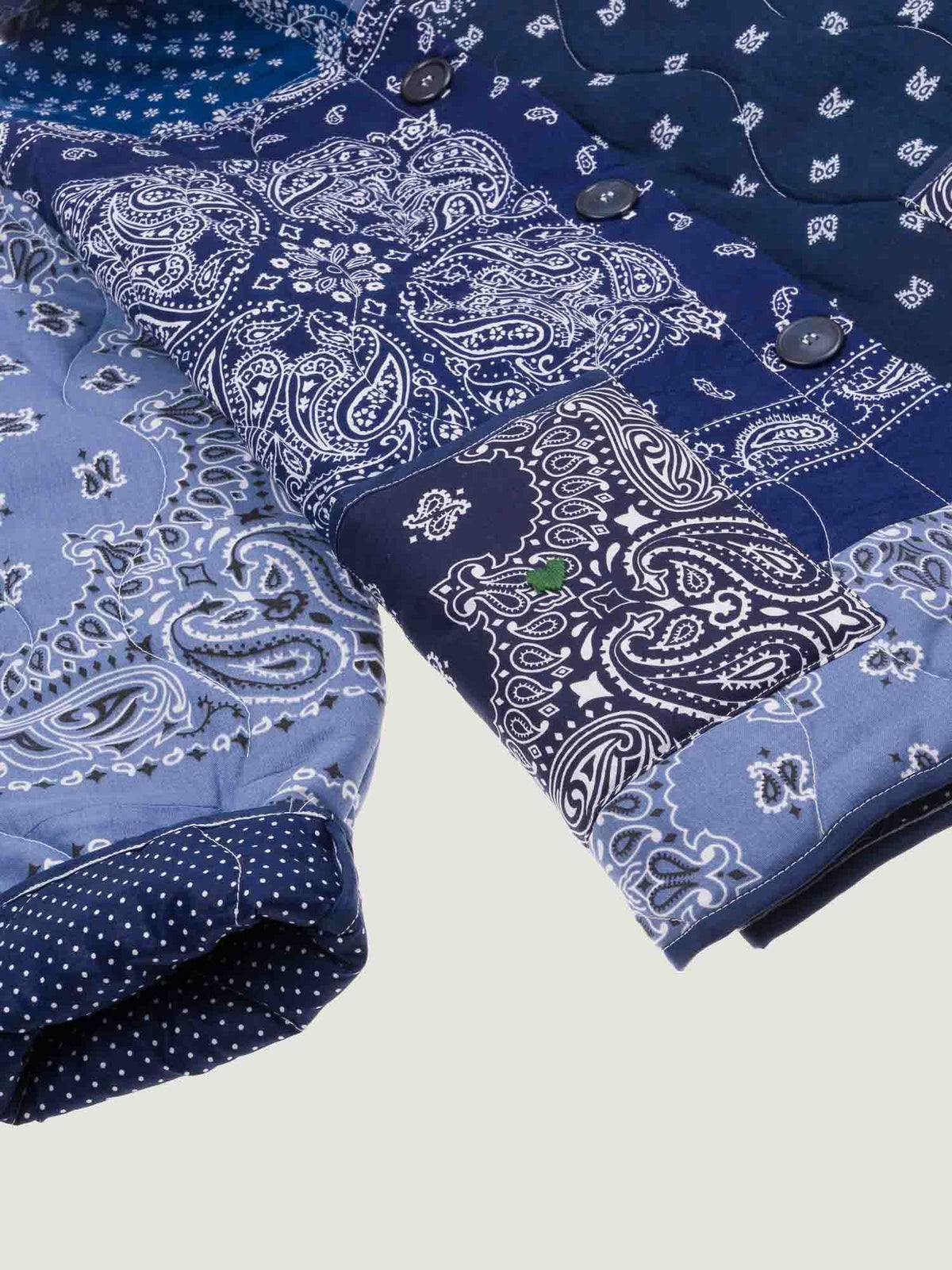 Veste boutonnée - 826 -  Shades of Blue - L