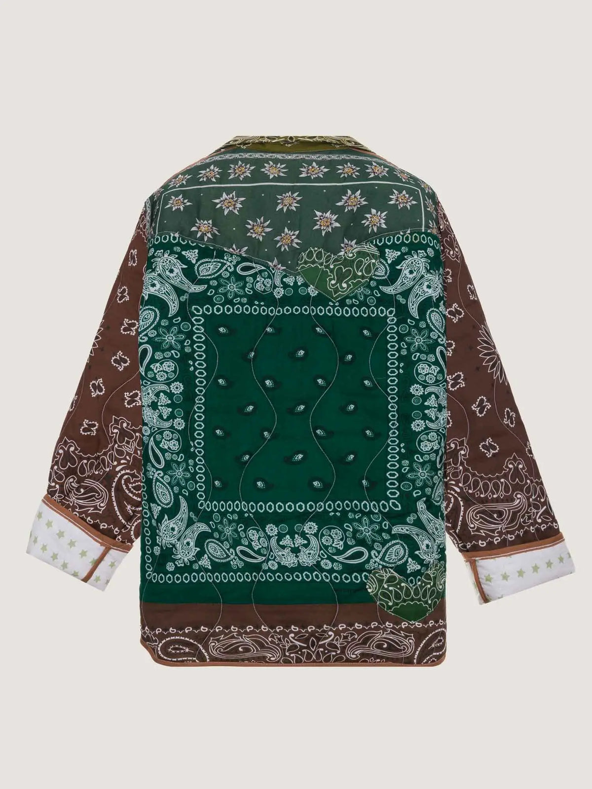 Veste Boutonnée - 827 - Shades of Green - M