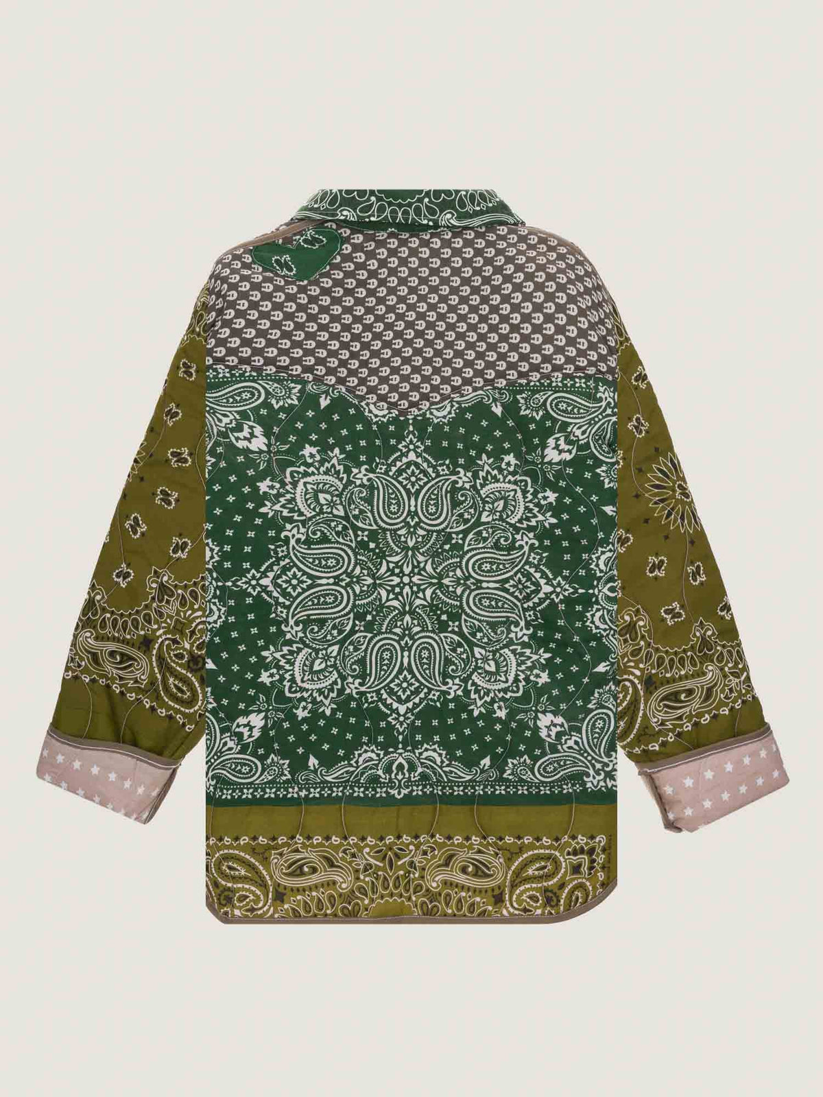 Veste Boutonnée - 830 - Shades of Green - L
