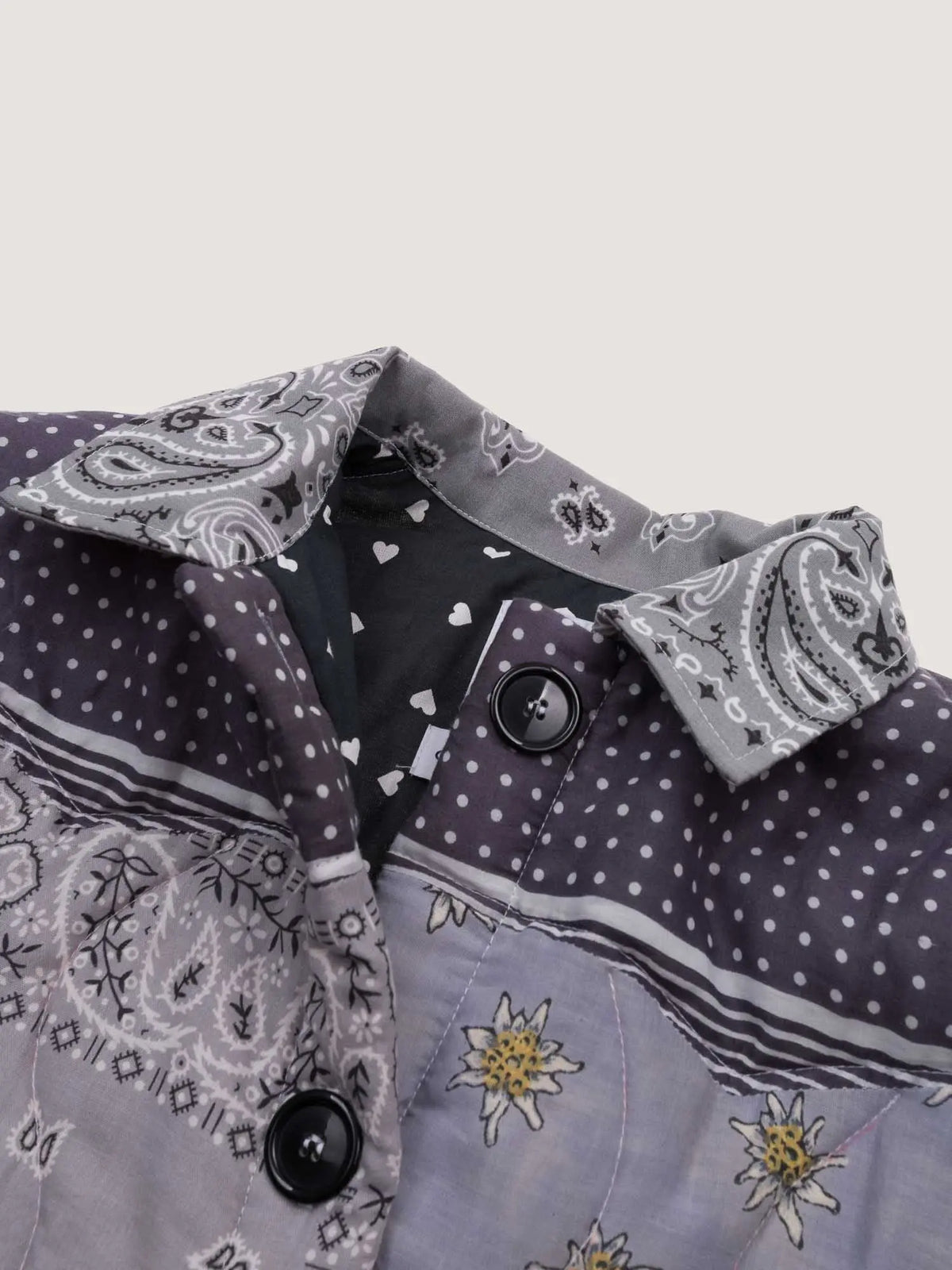 Buttoned jacket - 832 - Shades of Grey - M