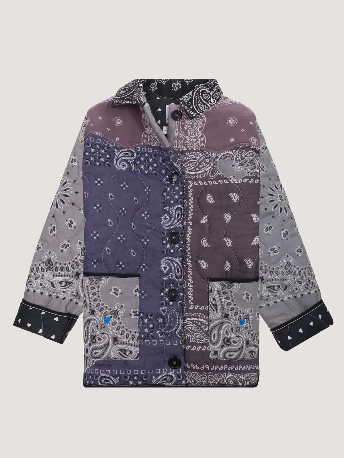 Veste Boutonnée - 833 - SHADES OF GREY - L