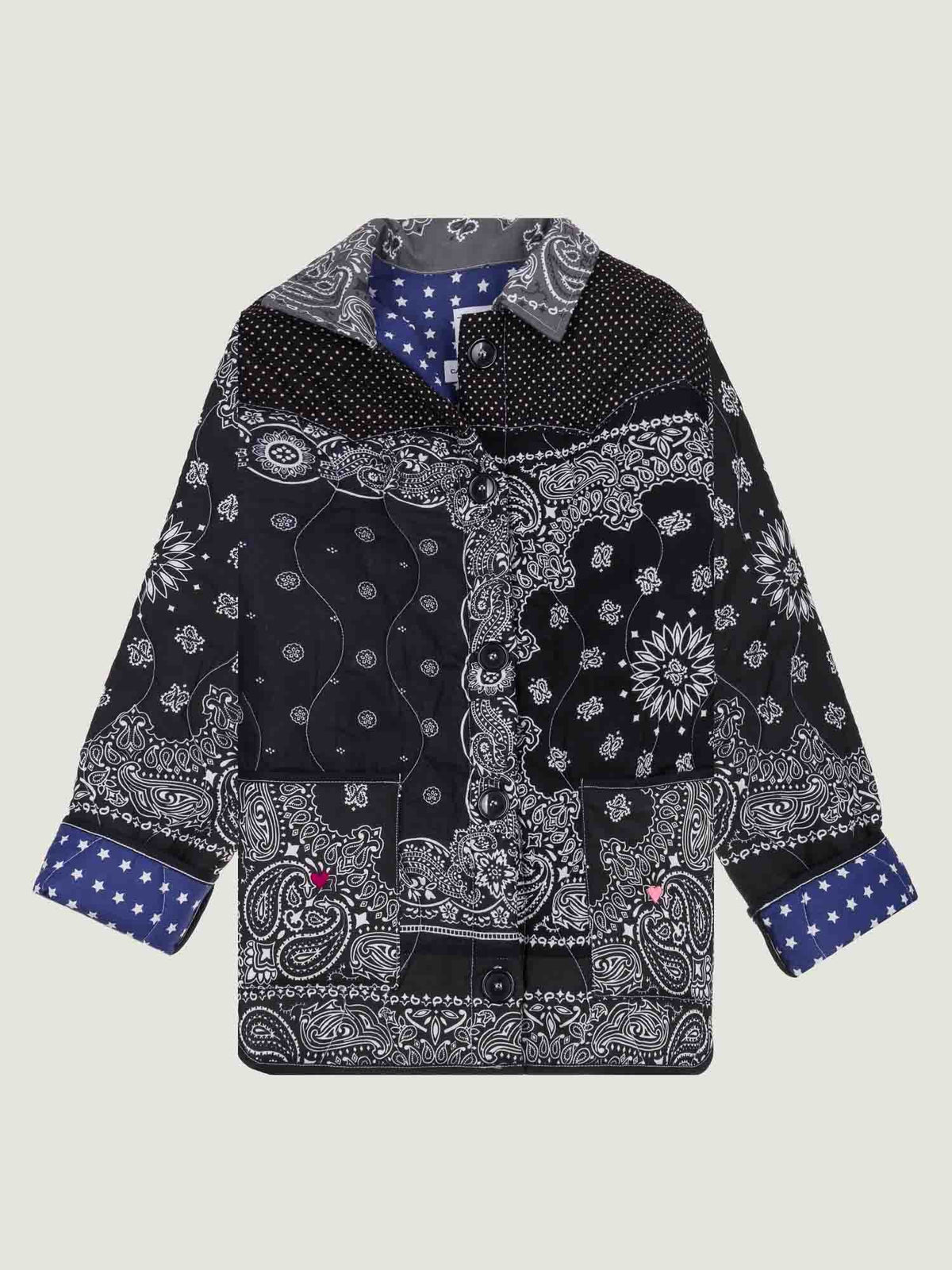 Veste Boutonnée - 837 - Shades of Black - L