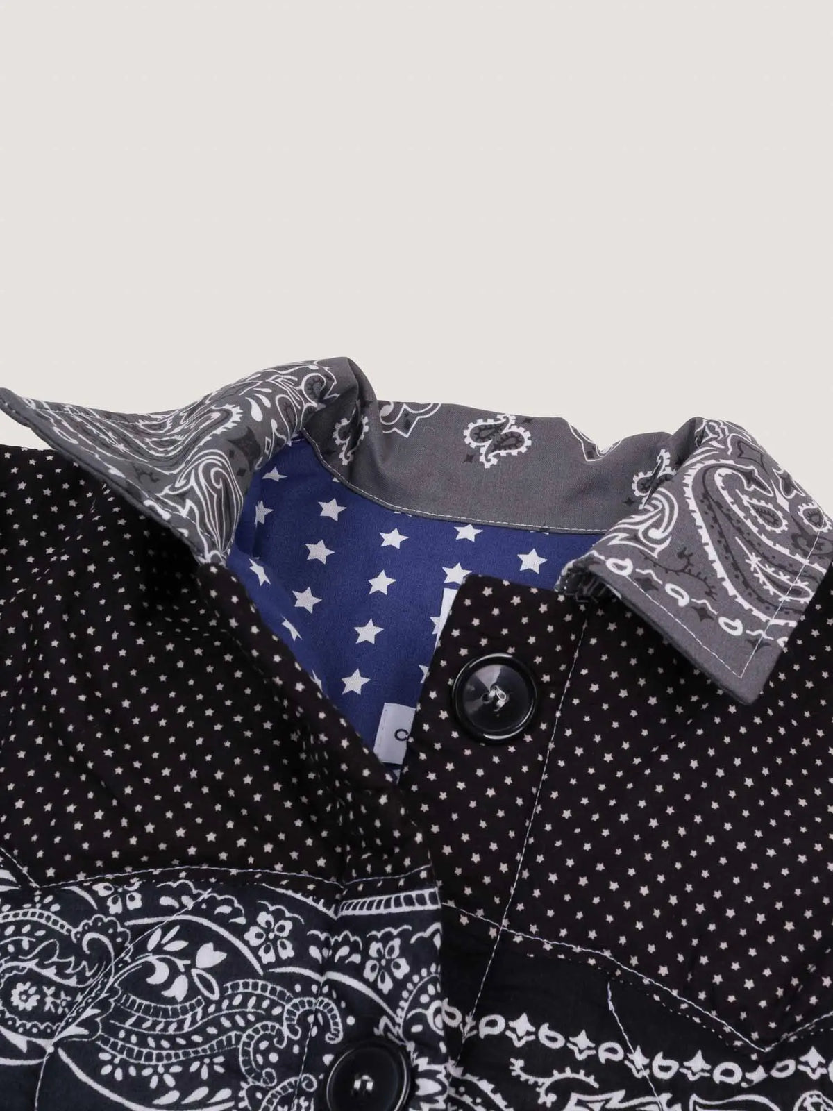 Veste Boutonnée - 837 - Shades of Black - L
