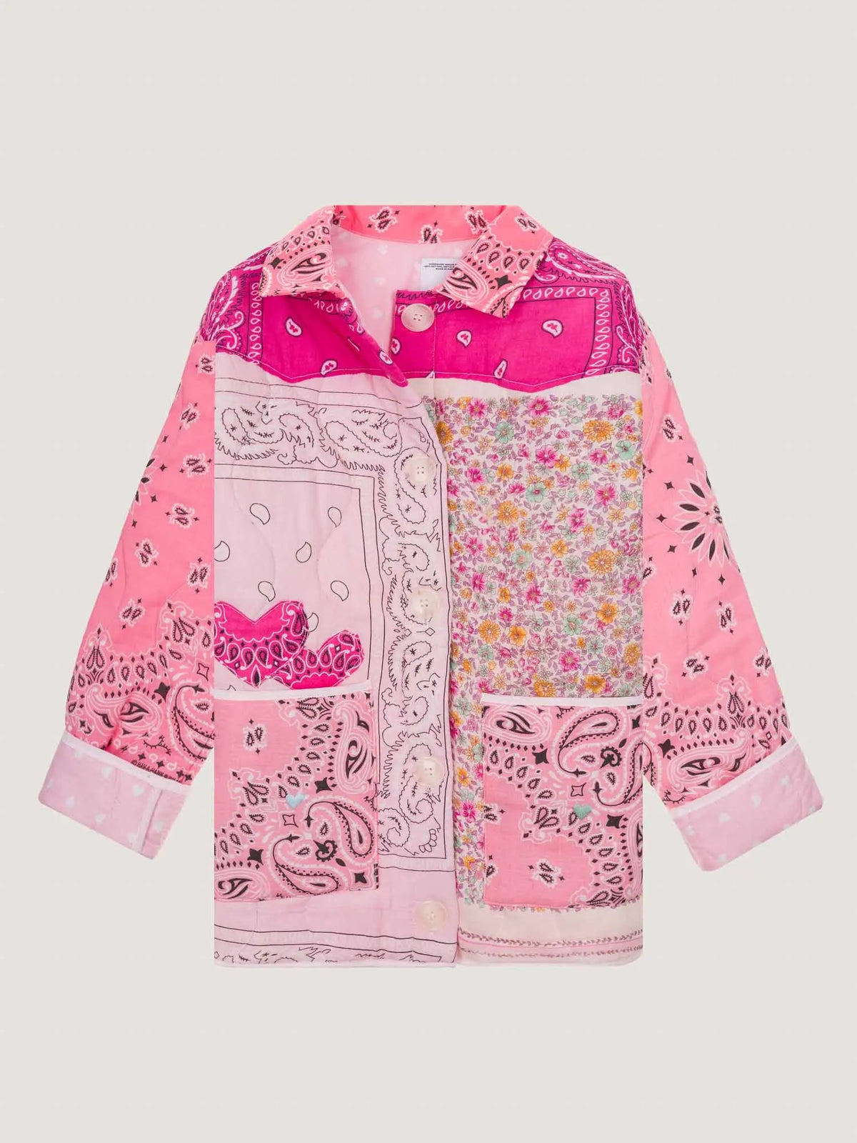 Veste Boutonnée - 838 - Shades of Pink - S