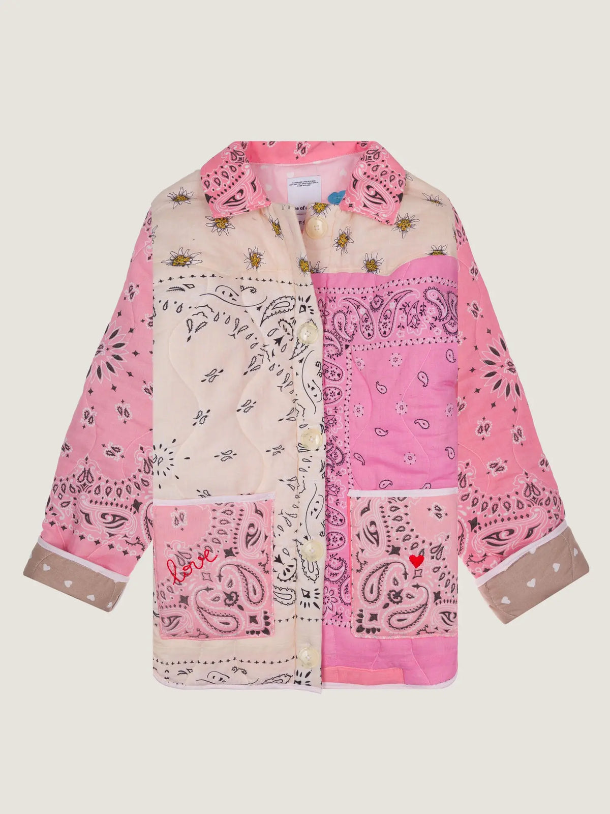 Veste Boutonnée - 839 - Shades of Pink - S