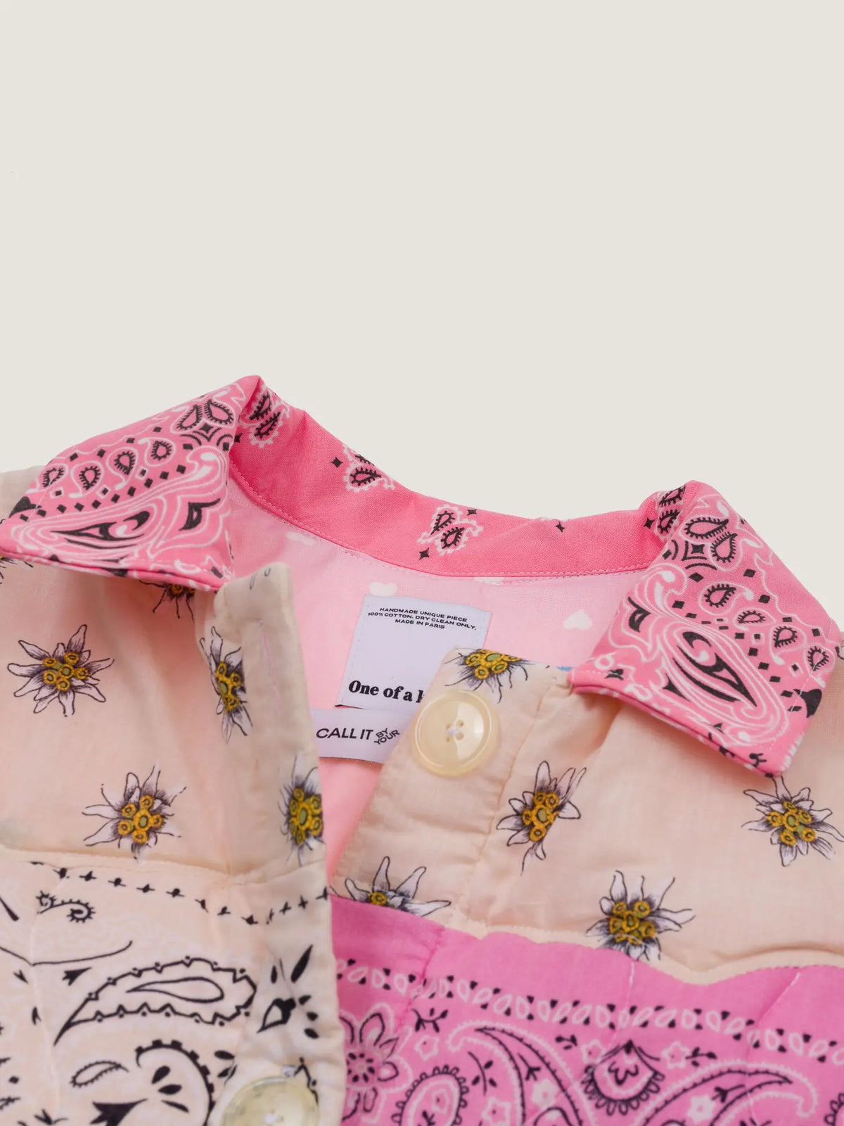 Veste Boutonnée - 839 - Shades of Pink - S
