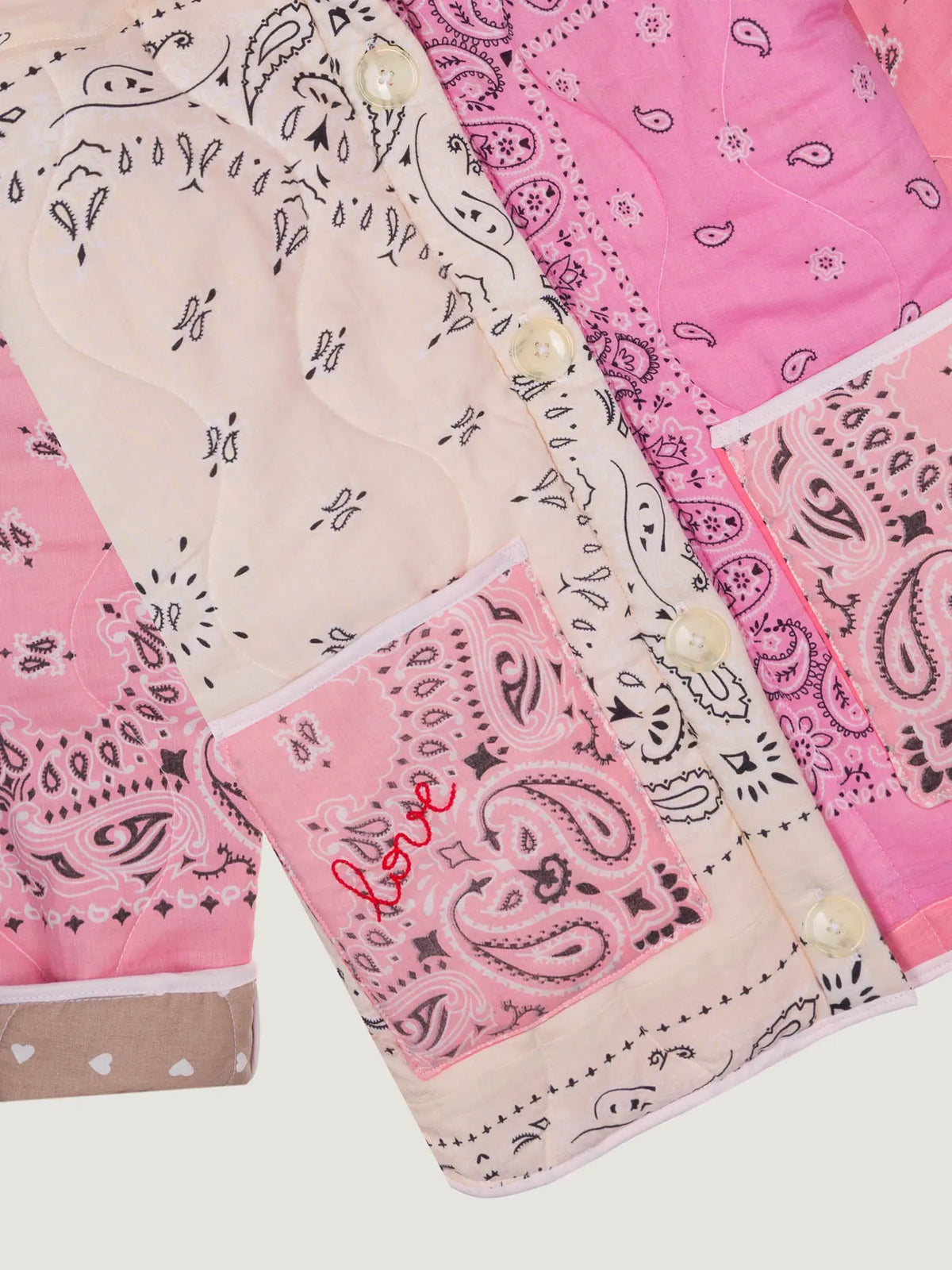 Veste Boutonnée - 839 - Shades of Pink - S