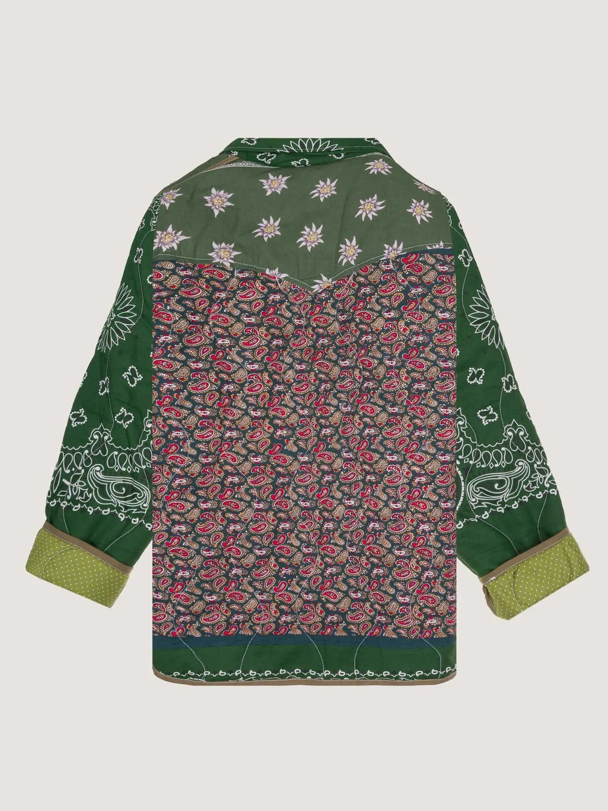 Veste Boutonnée - 843 - Shades of Green - M