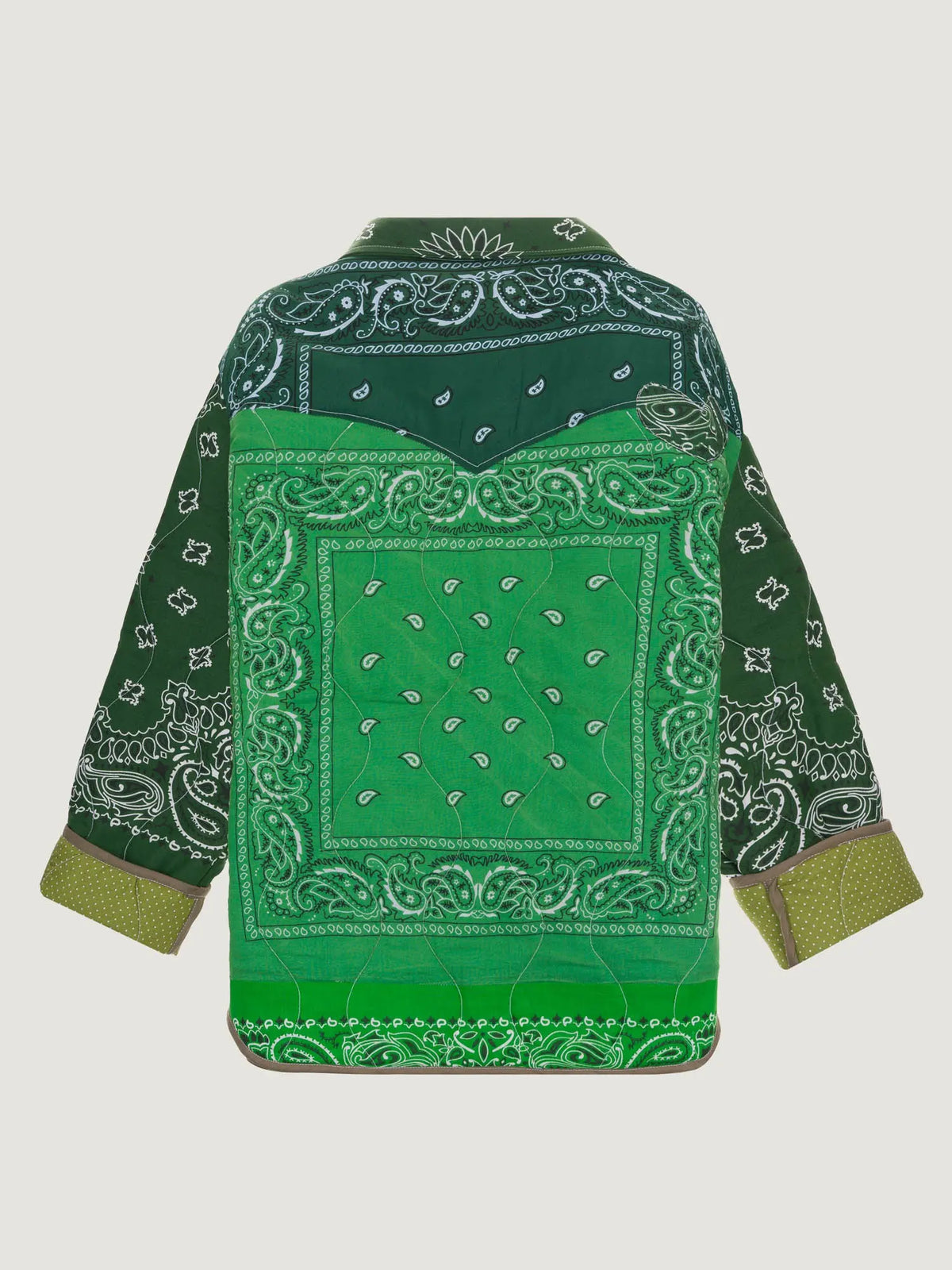 Veste Boutonnée - 849 - Shades of Green - M