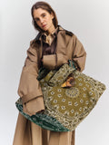 Week End Bag - Bronze / Green Week-End