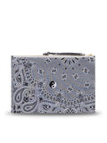 Zipped Pouch - YIN & YANG - Pale Grey / Dark Grey