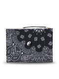 Pochette Zippée Matelassée - YIN & YANG - All Black