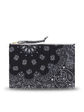 Zipped Pouch - YIN & YANG - All Black