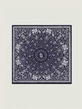 Bandana en Soie - BLACK MI COLAZON - Petit Modèle
