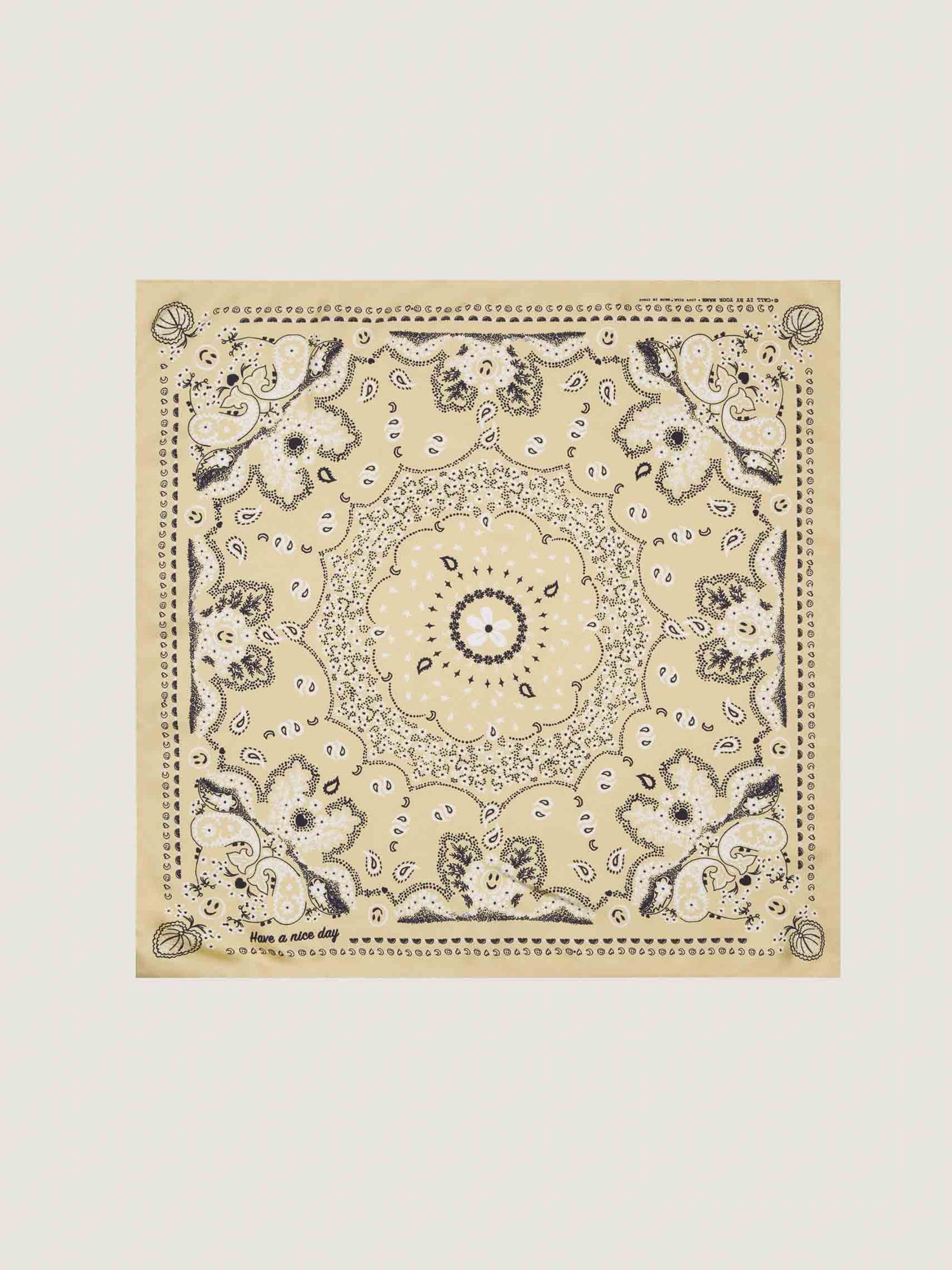 Silk bandana - JOJOBA - Small Size