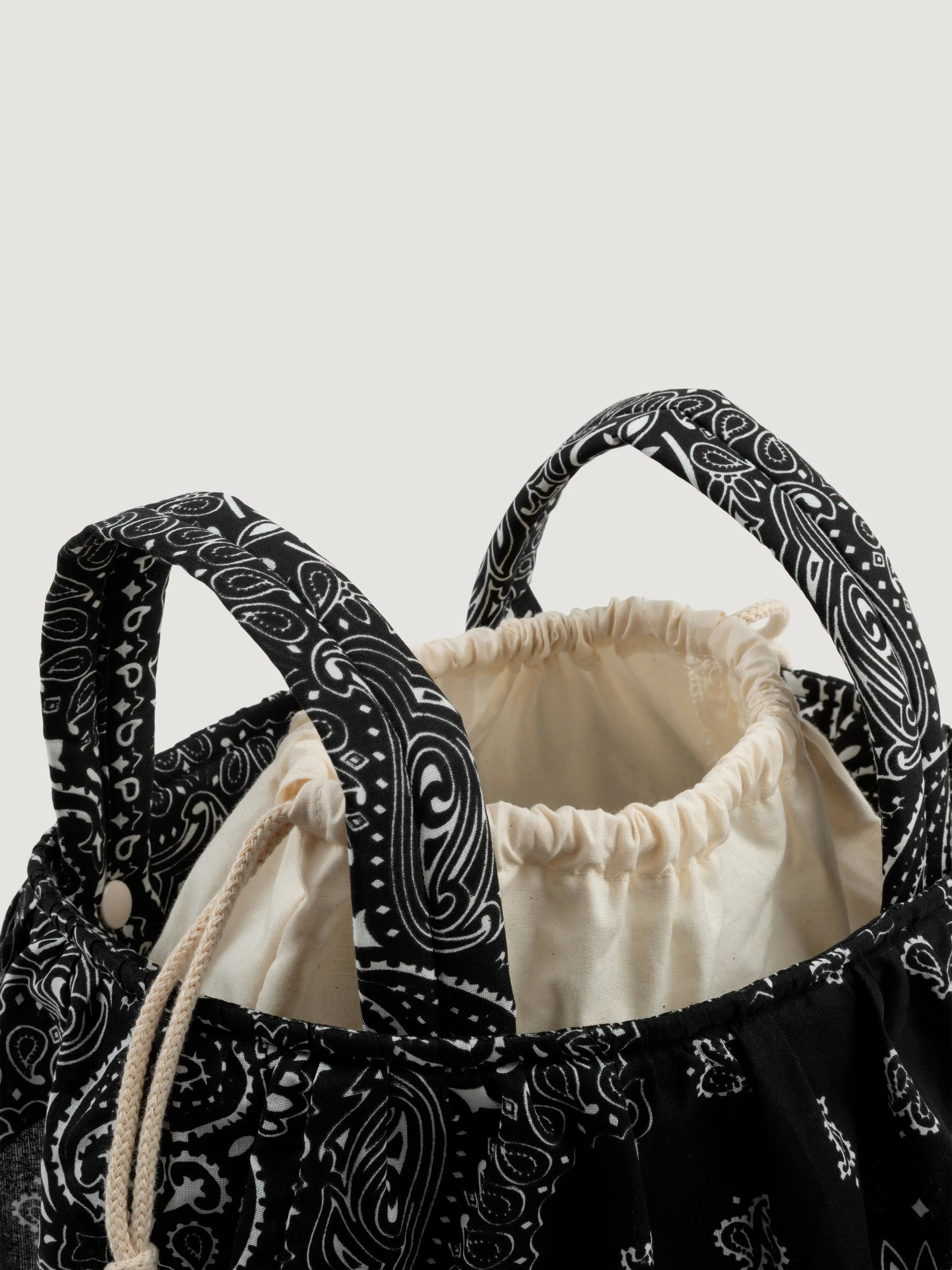Sac basket - Minicoton - All Black