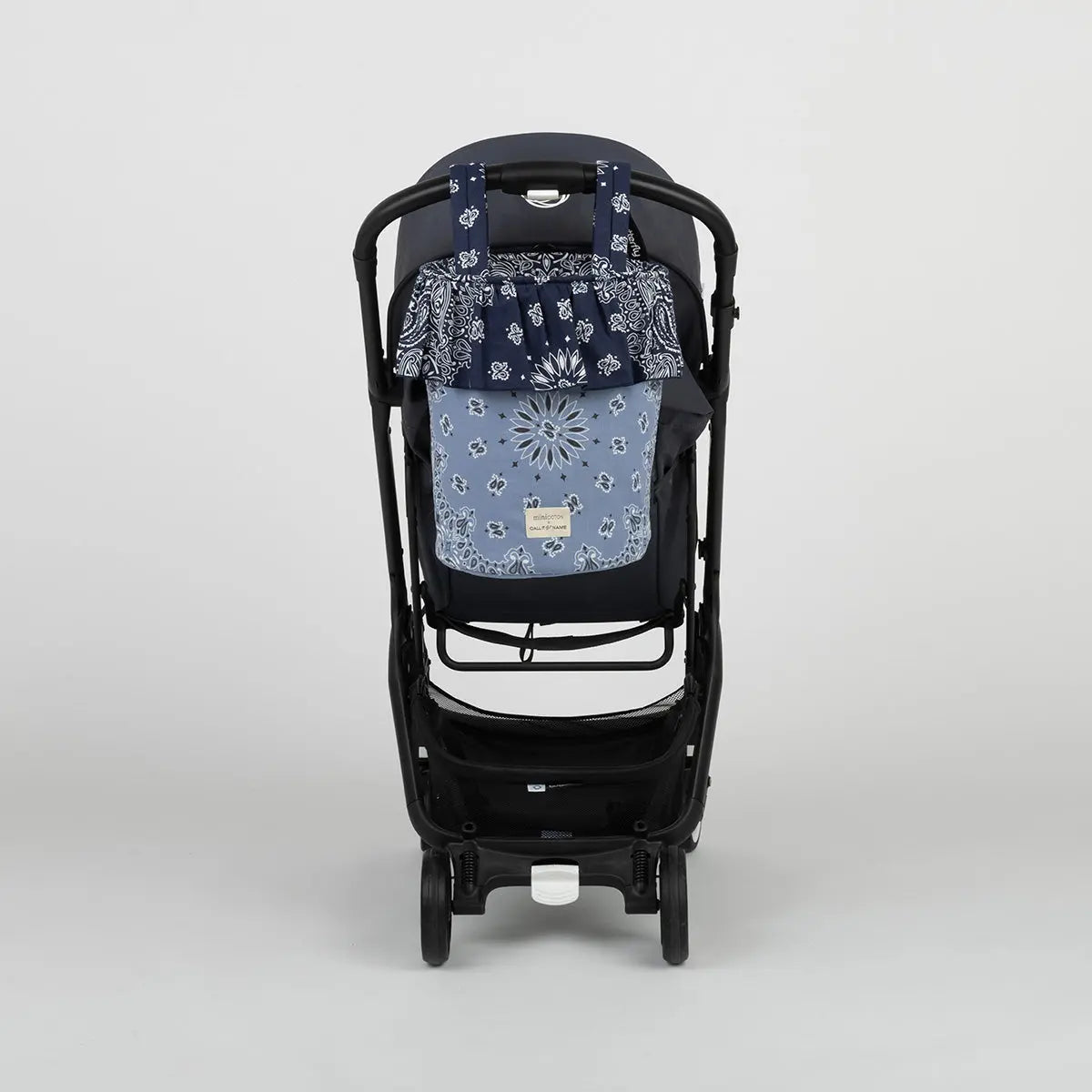 Sac basket - Minicoton - Chambray / Navy