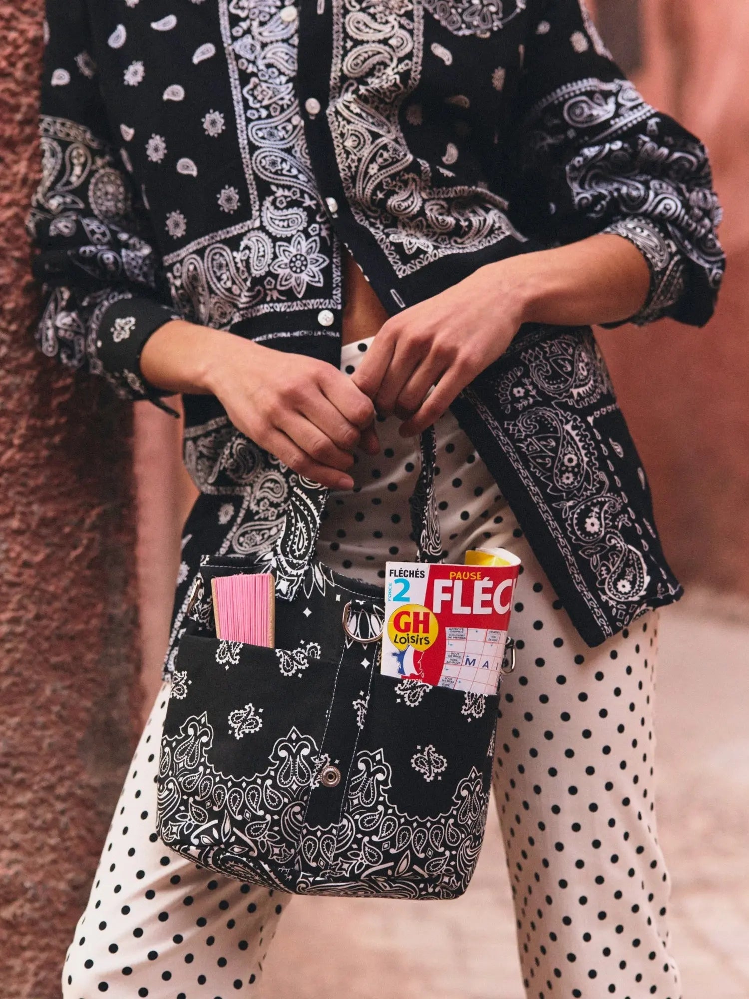 Jolie Pocket Bag - All Black