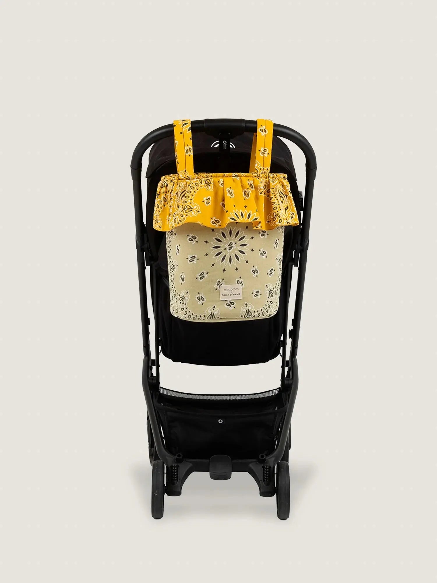 Sac Basket - Minicoton - Beige / Moutarde