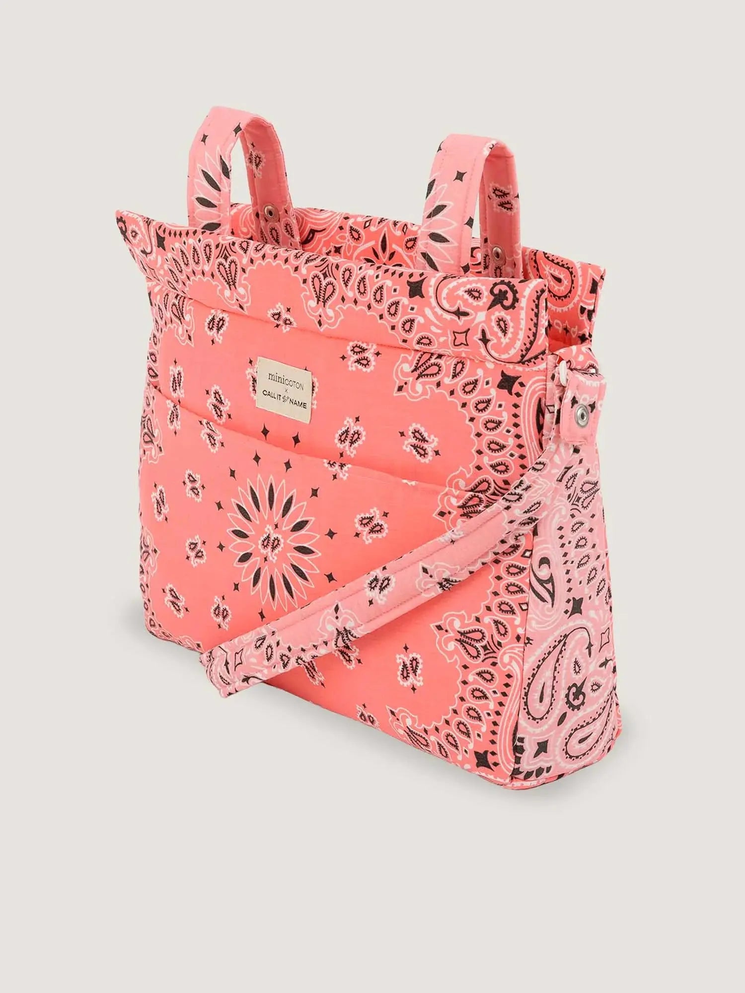 Sac Icon - Minicoton - Strawberry pink / Pale pink