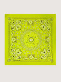 Bandana en Soie - CITRUS - Grand Modèle