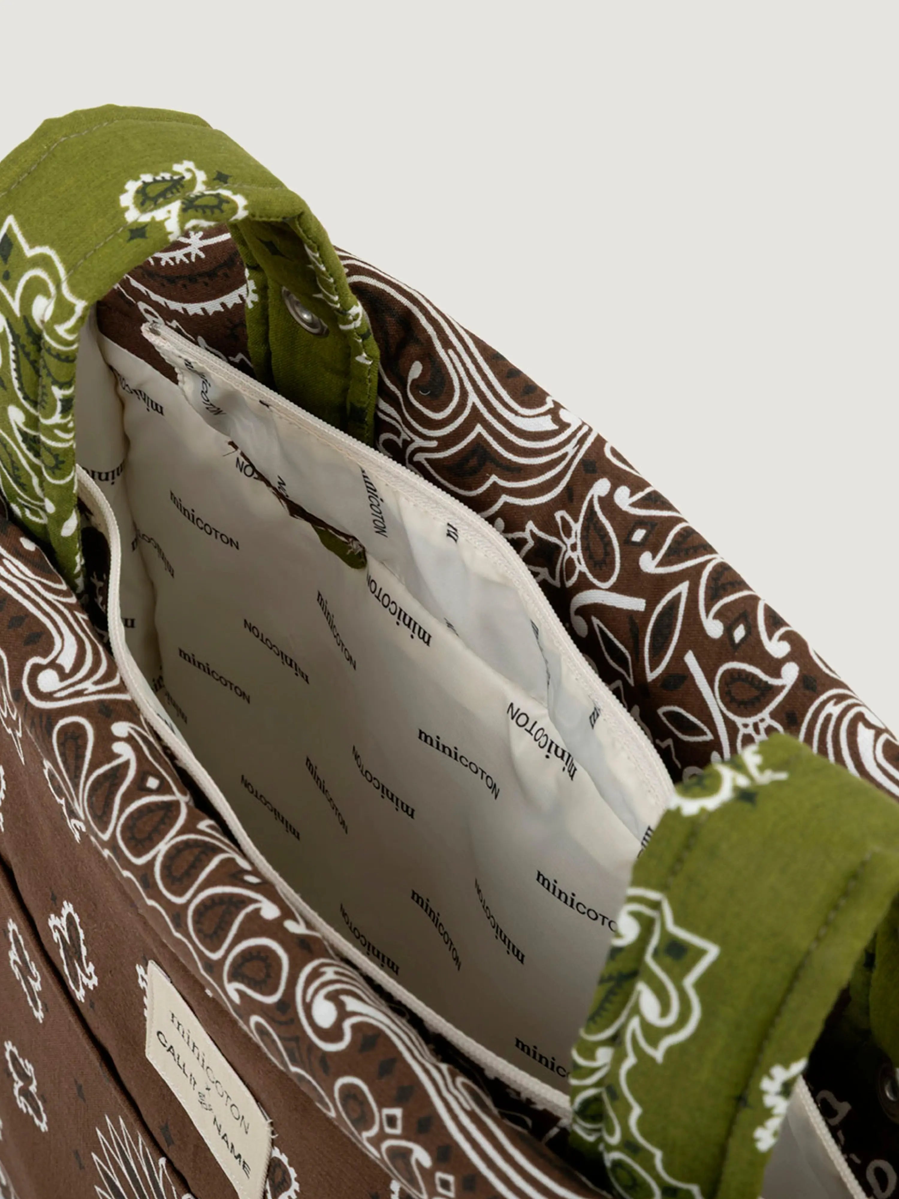 Icon Bag - Minicoton - Brown / Bronze