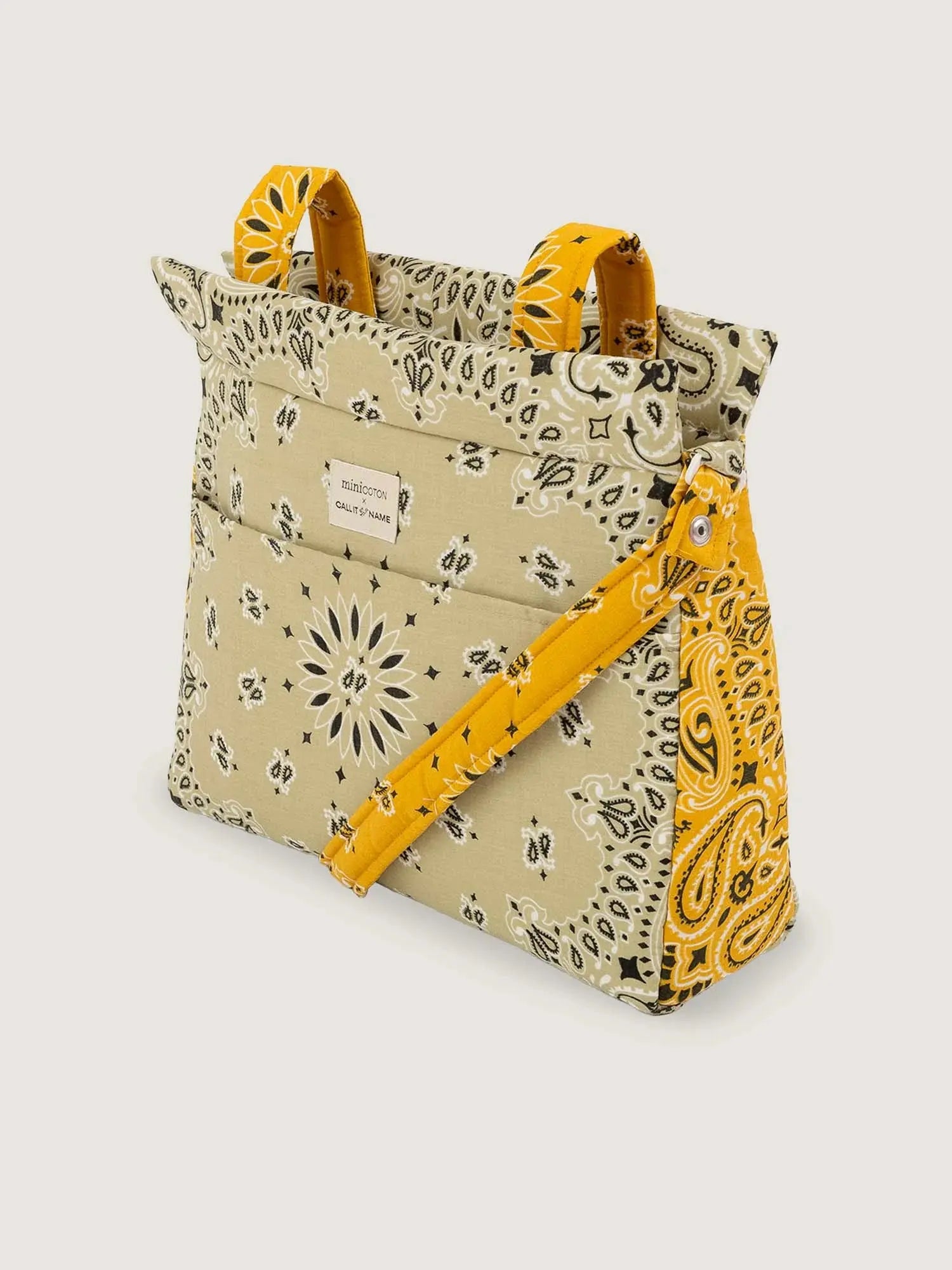Sac Icon - Minicoton - Beige / Moutarde