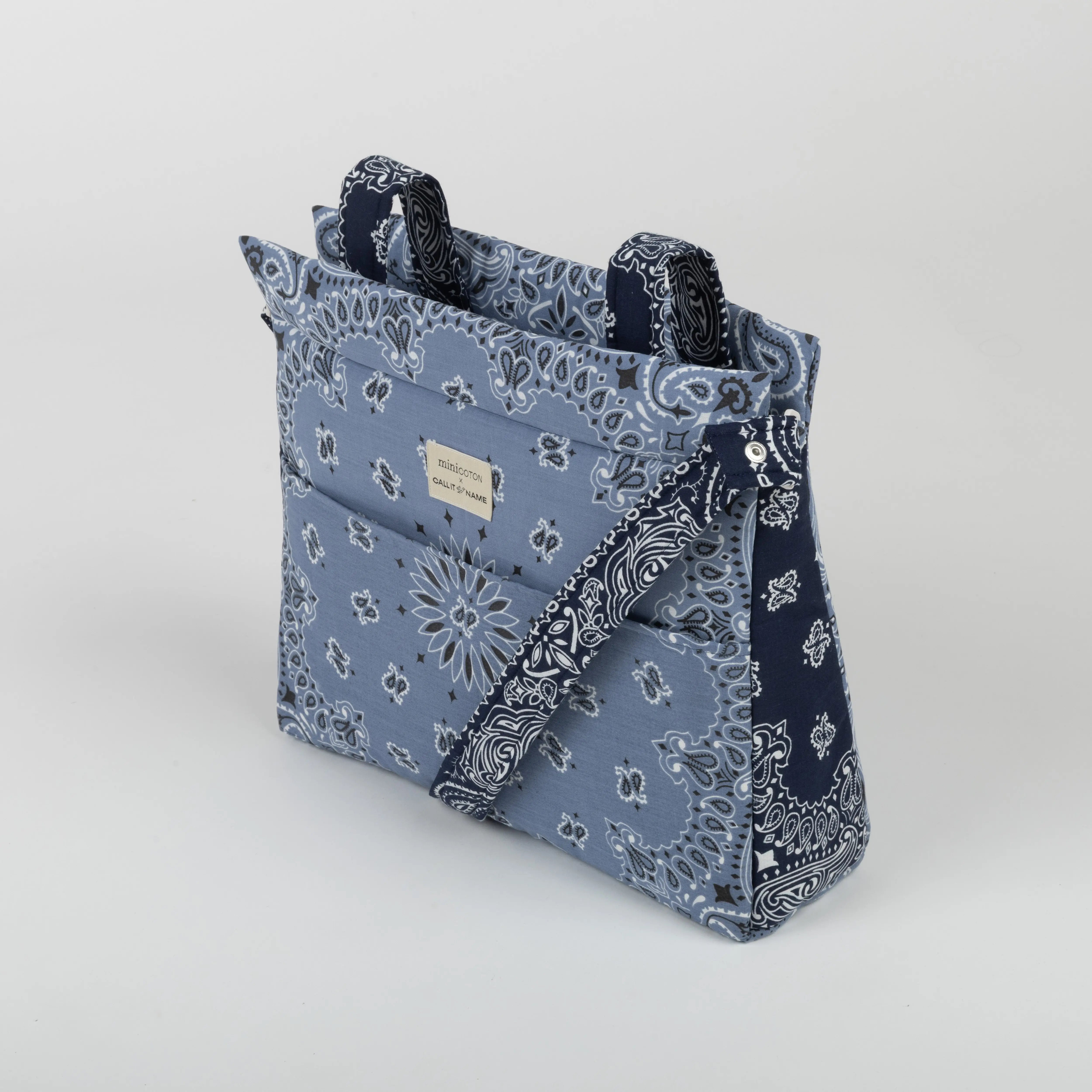 Icon Bag - Minicoton - Chambray / Navy