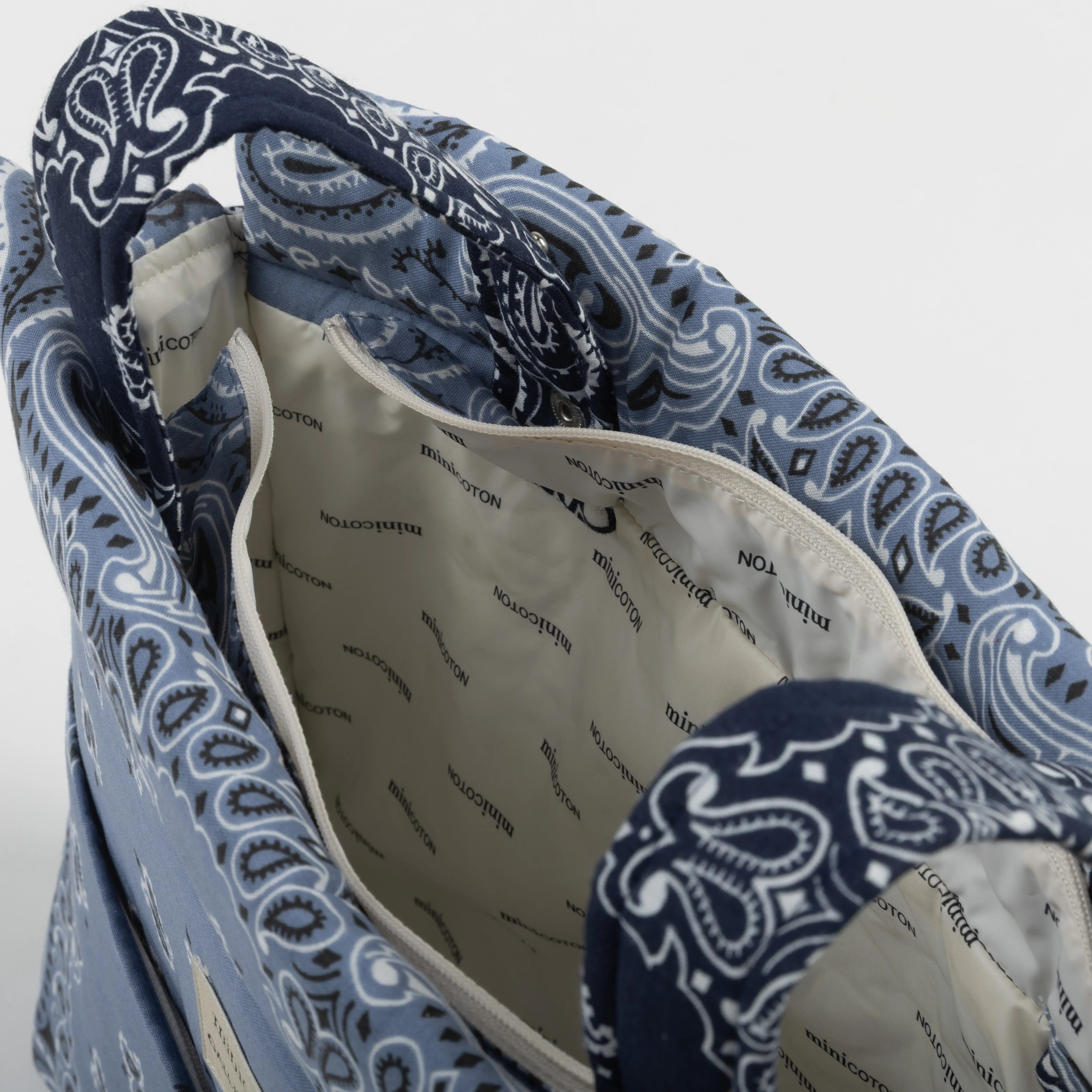 Icon Bag - Minicoton - Chambray / Navy